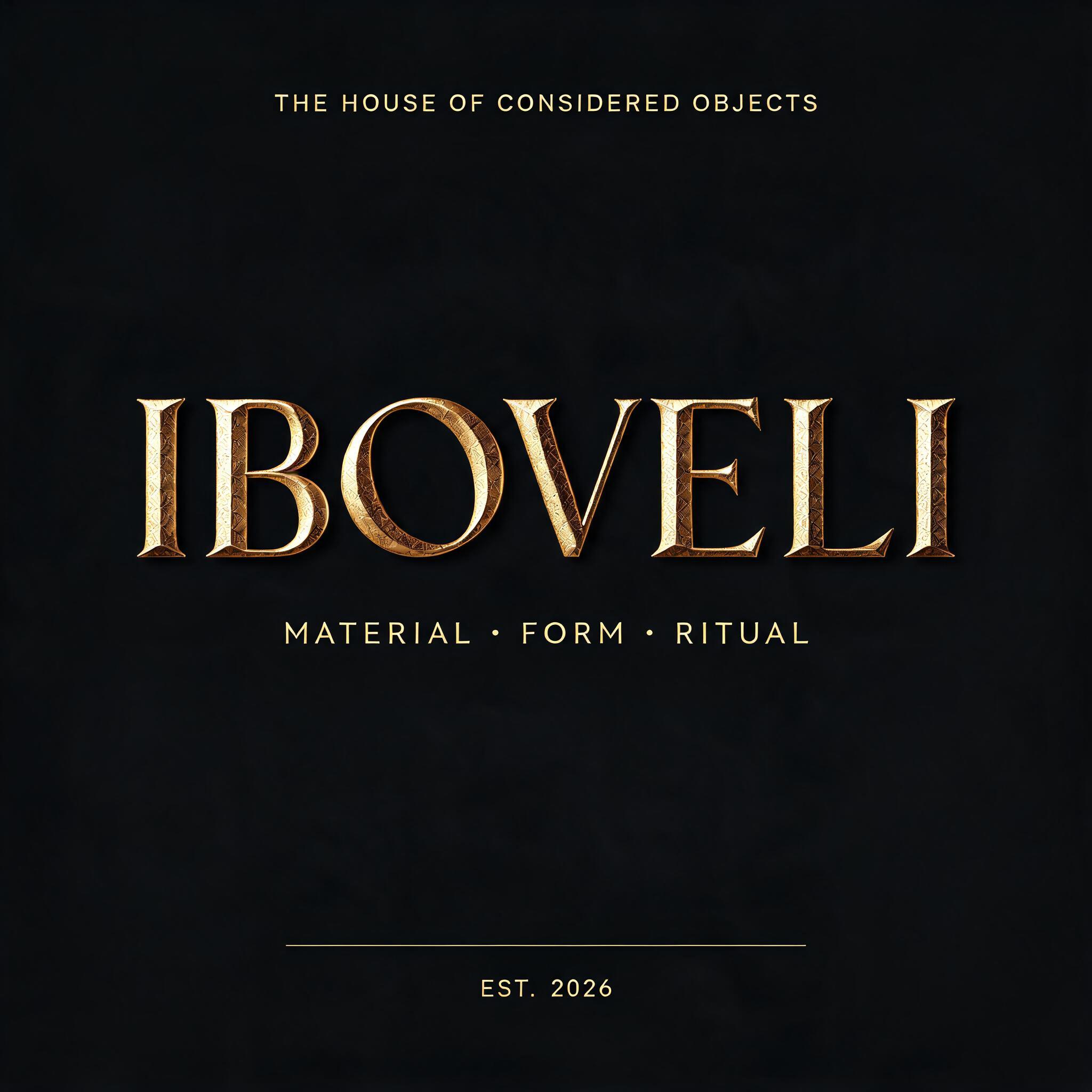 "IBOVELI" — 3d Bold Gold | AI Text Effect Generator