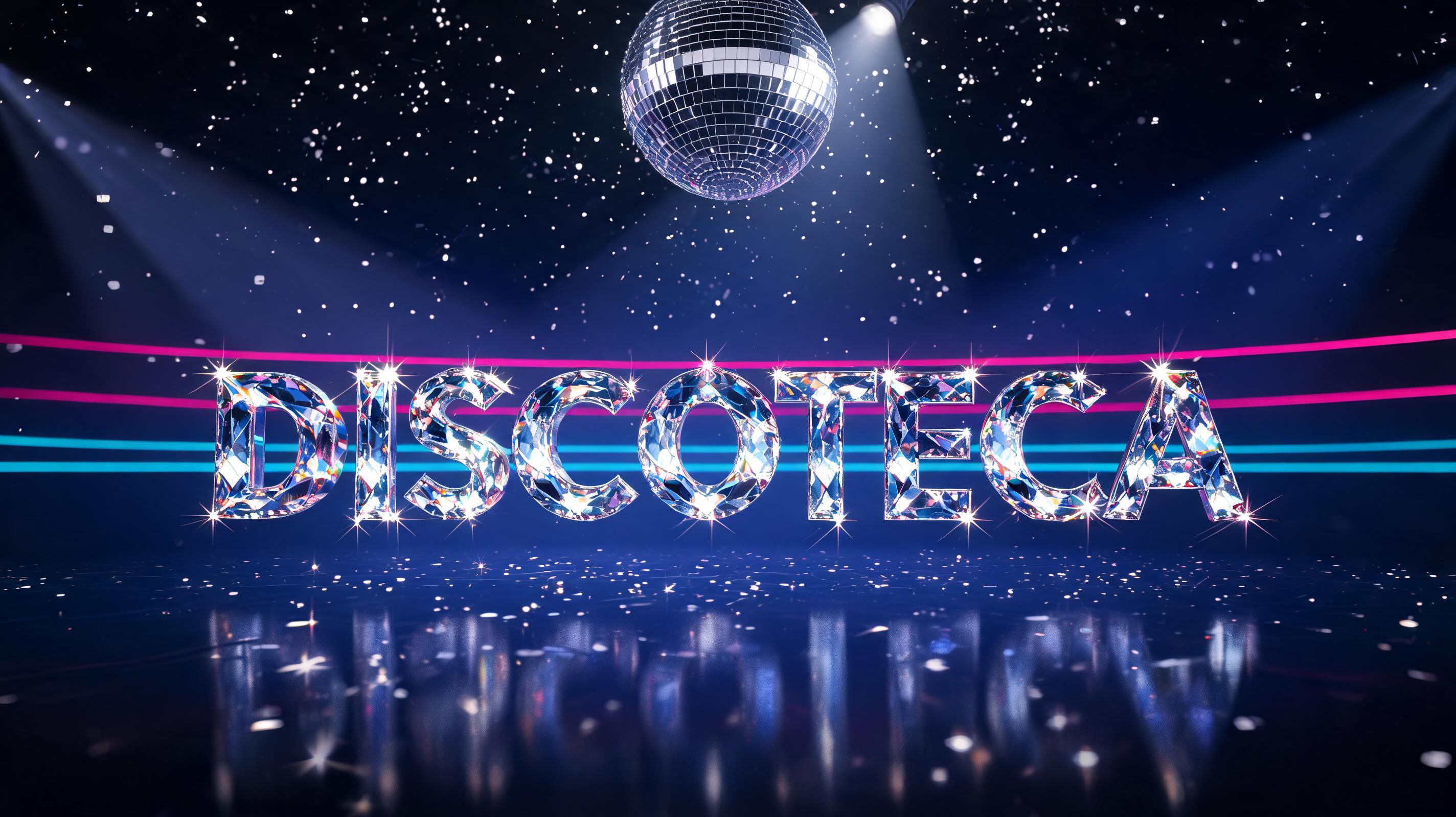 "Discoteca" —  text effect