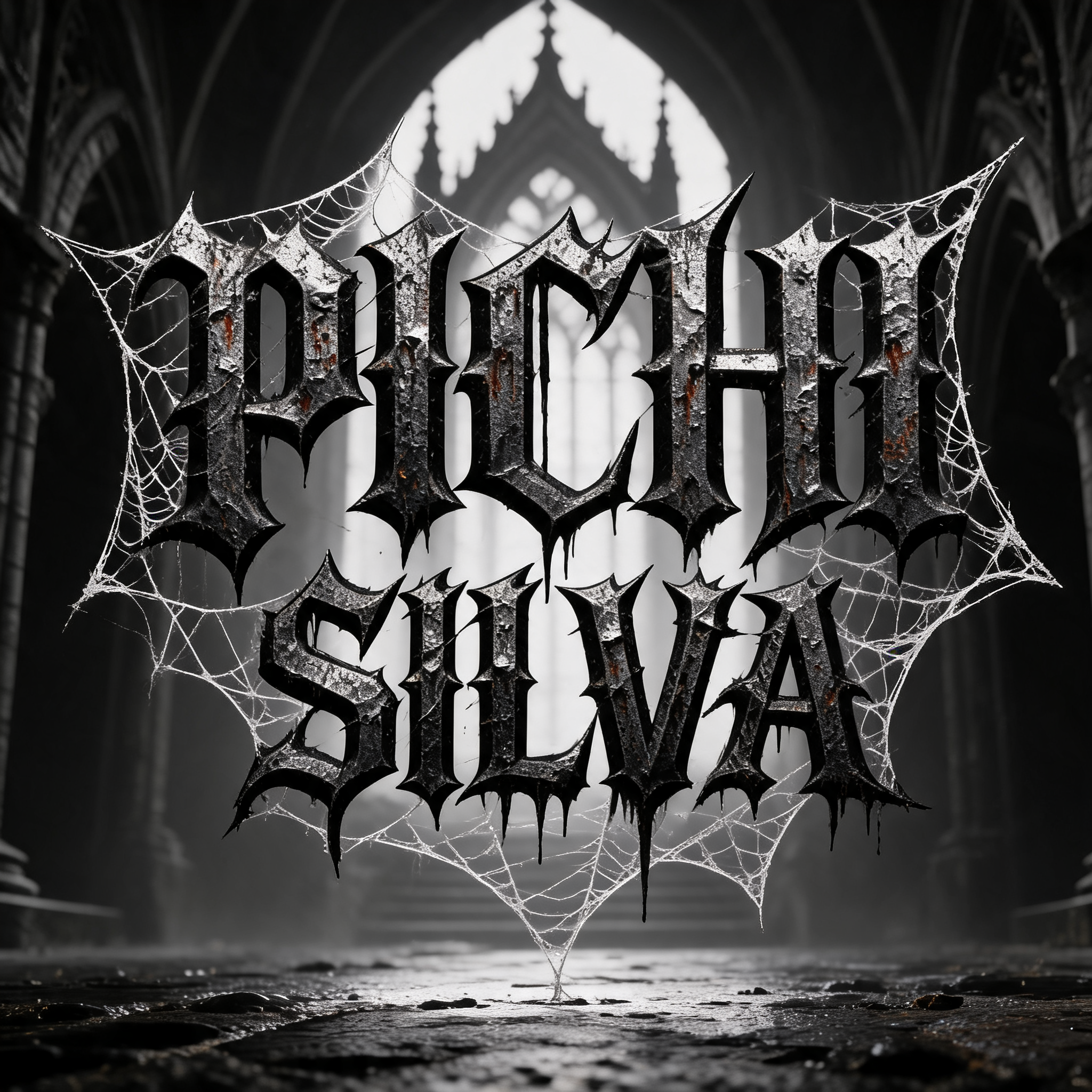 "PICHI SILVA" — Gothic Font | AI Text Effect Generator