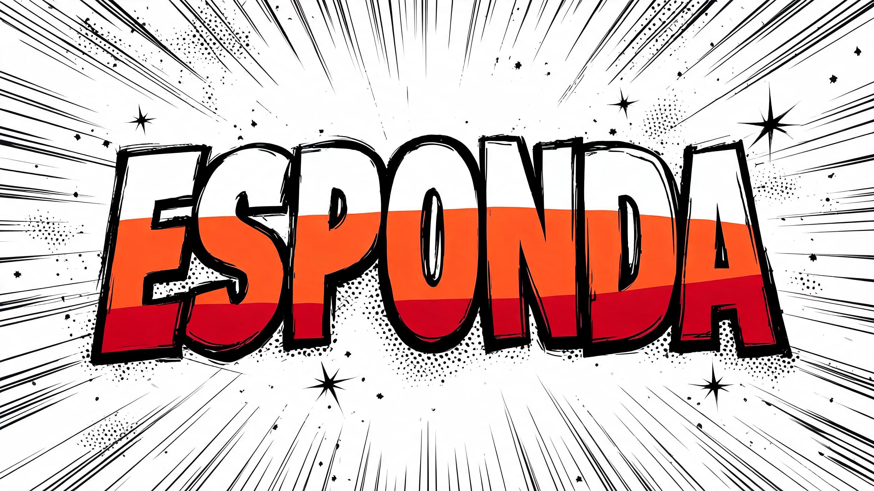 "ESPONDA" — Anime | AI Text Effect Generator