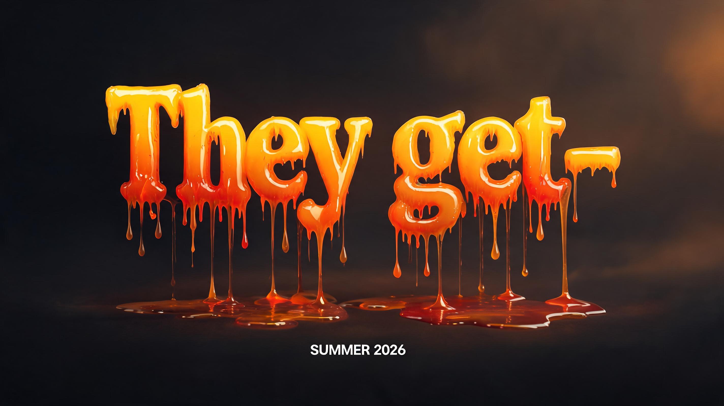 "They get-" — Drip Font Melting | AI Text Effect Generator