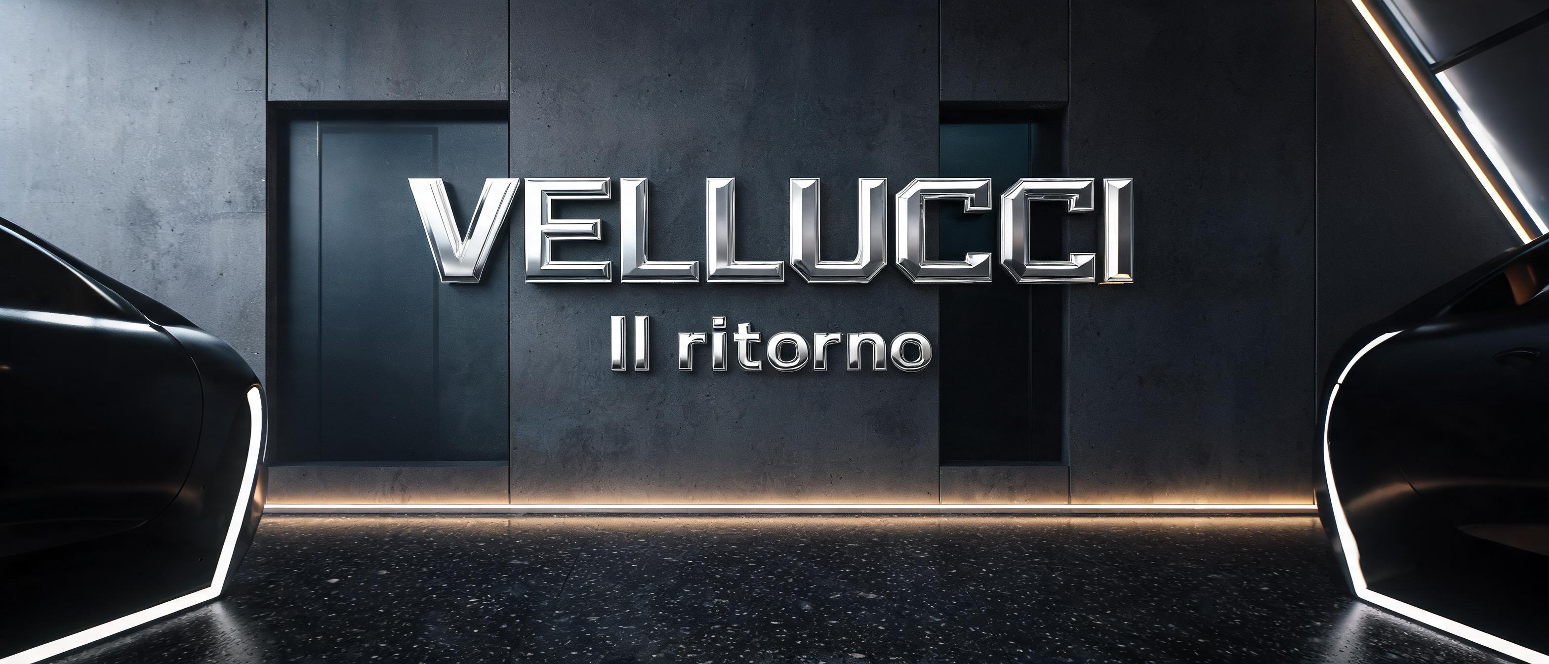 "VELLUCCI 
Il ritorno" —  | AI Text Effect Generator
