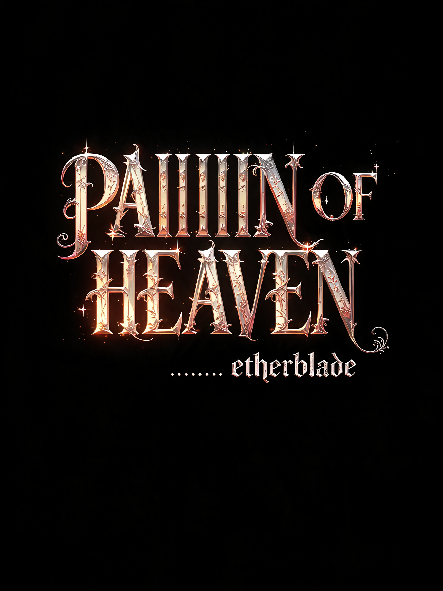 "PAIIIIIN OF HEAVEN
         etherblade" — Fairy Tale | AI Text Effect Generator