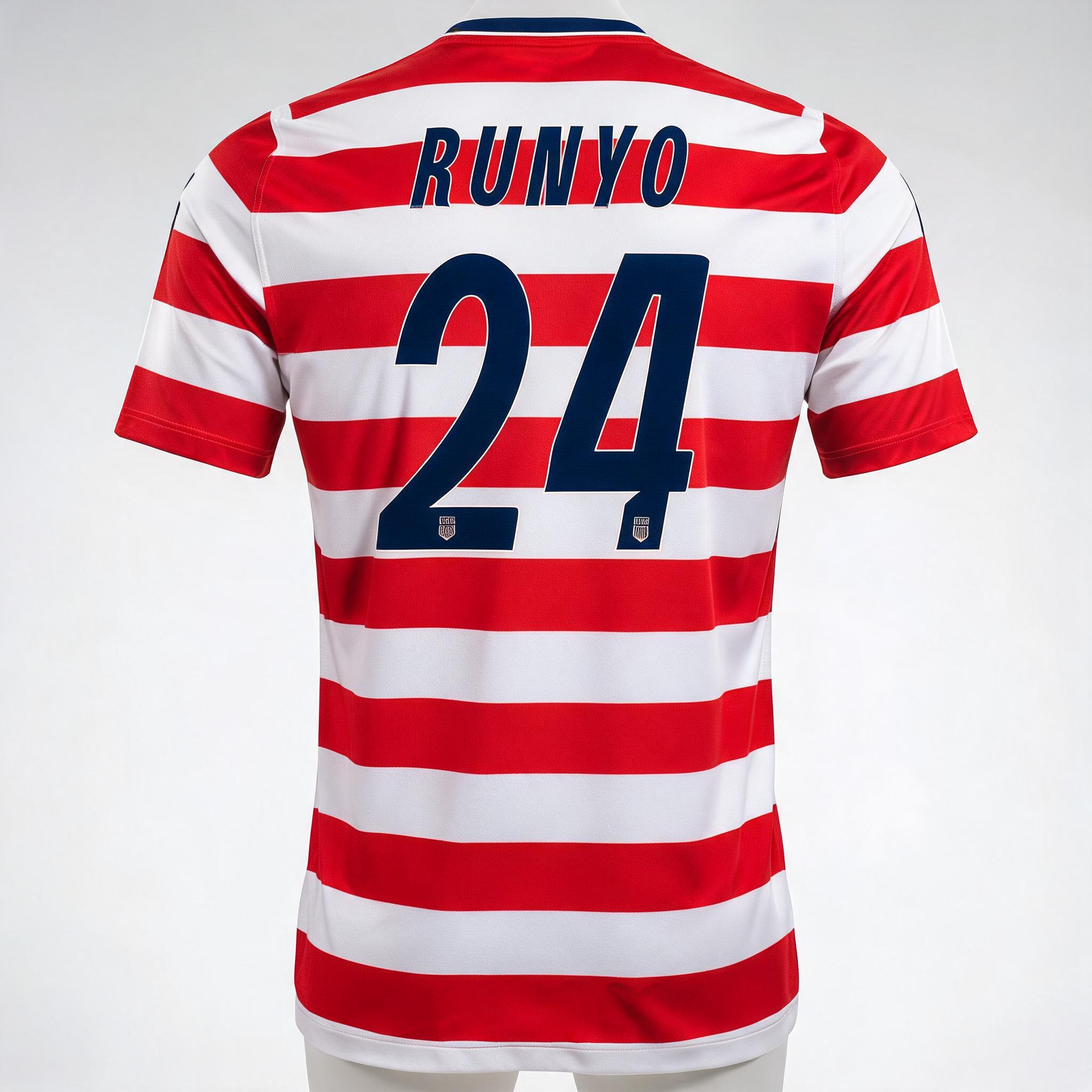 "RUNYO
24" — Sports Football | AI Text Effect Generator