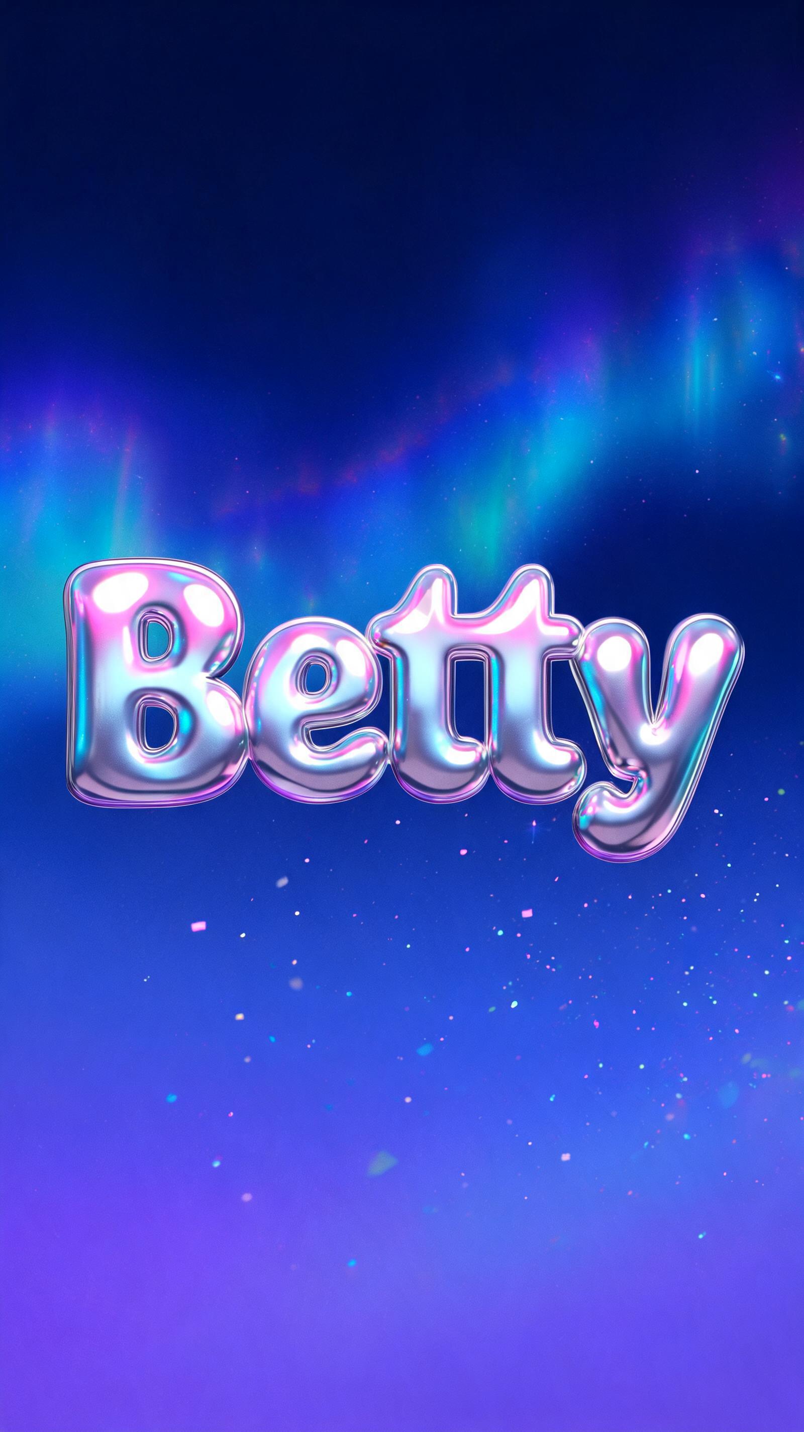 "Betty" — Y2k | AI Text Effect Generator