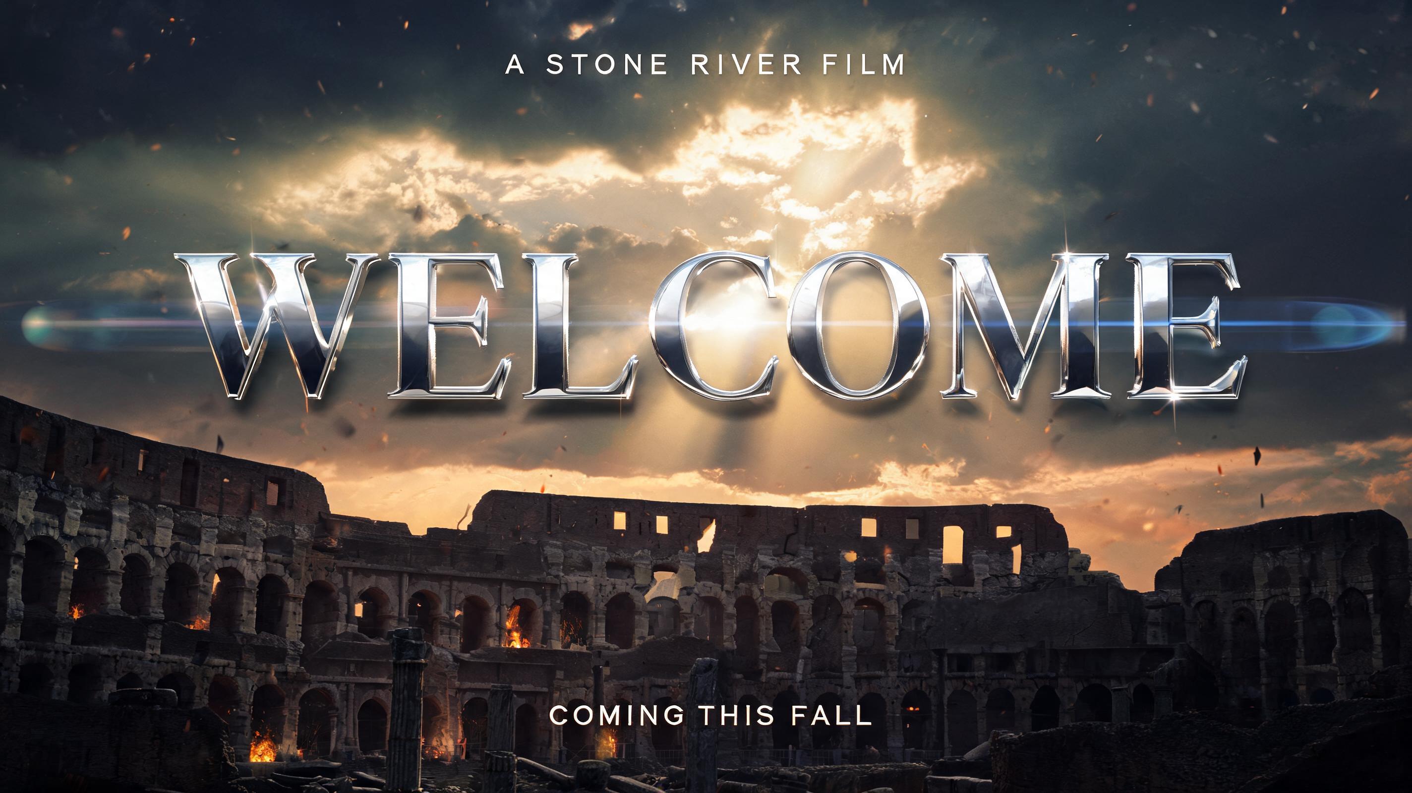 "WELCOME" — Cinematic Blockbuster | AI Text Effect Generator