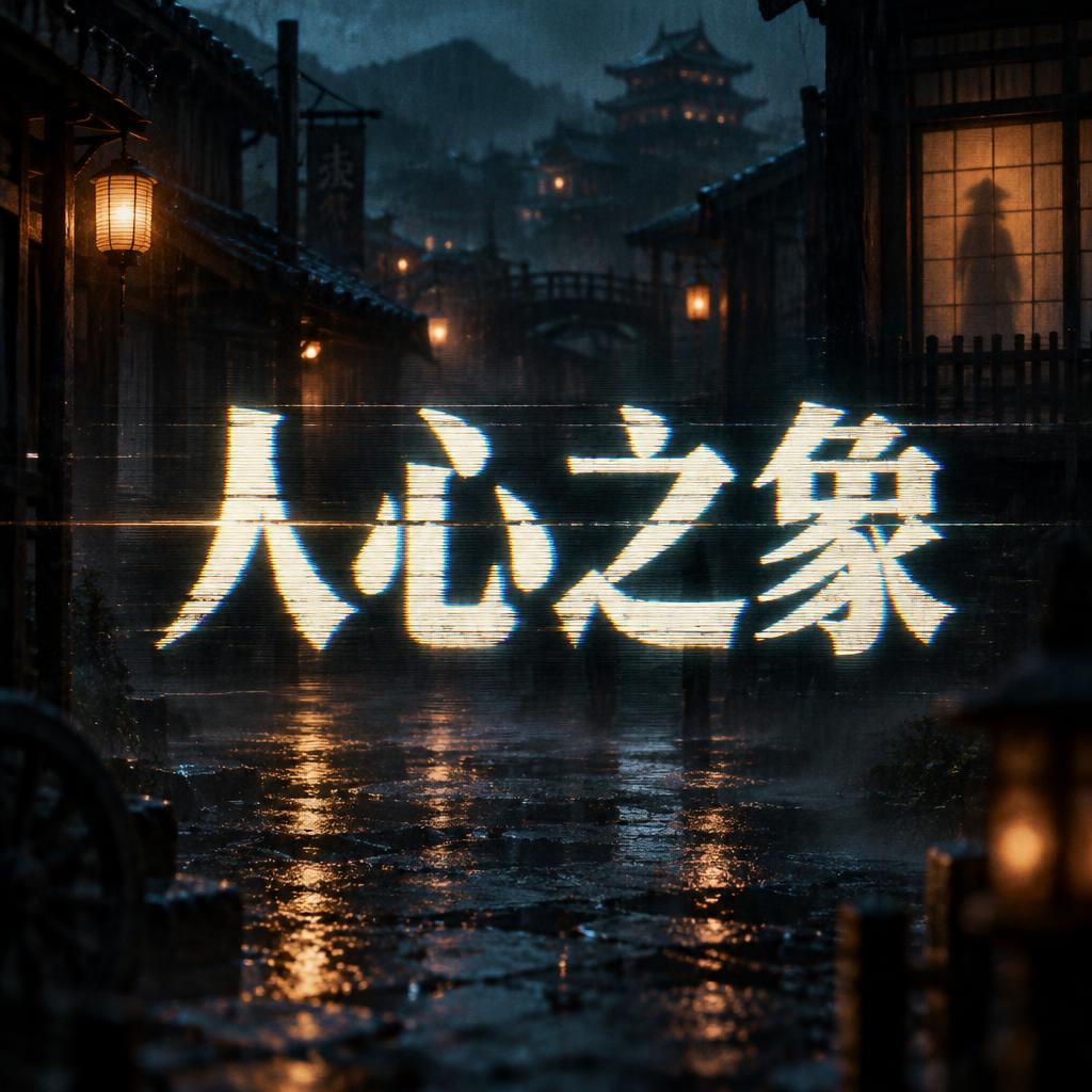 "人心之象" — Cinematic Netflix | AI Text Effect Generator