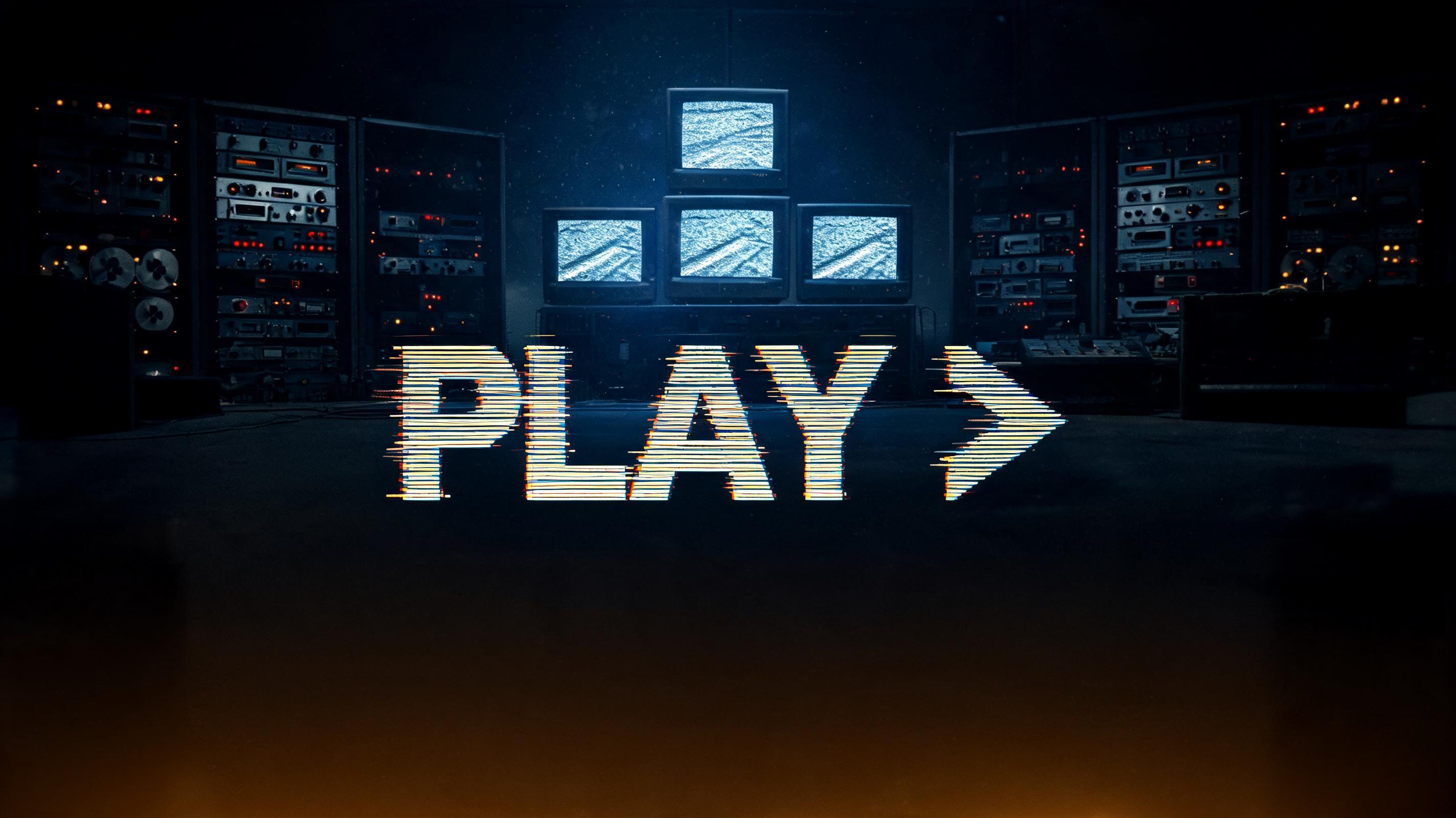 "PLAY ▶" —  | AI Text Effect Generator