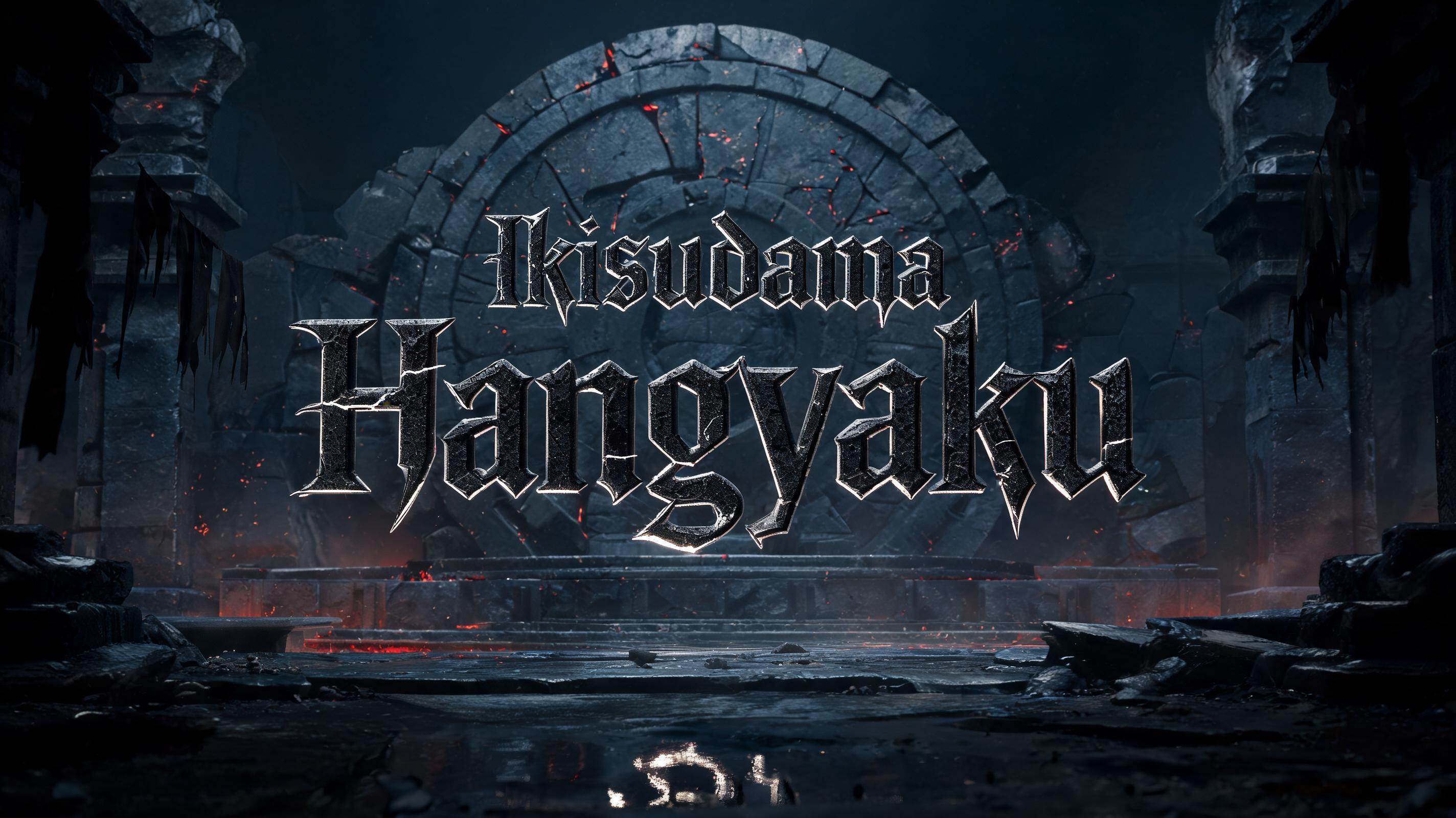 "Ikisudama Hangyaku" —  | AI Text Effect Generator