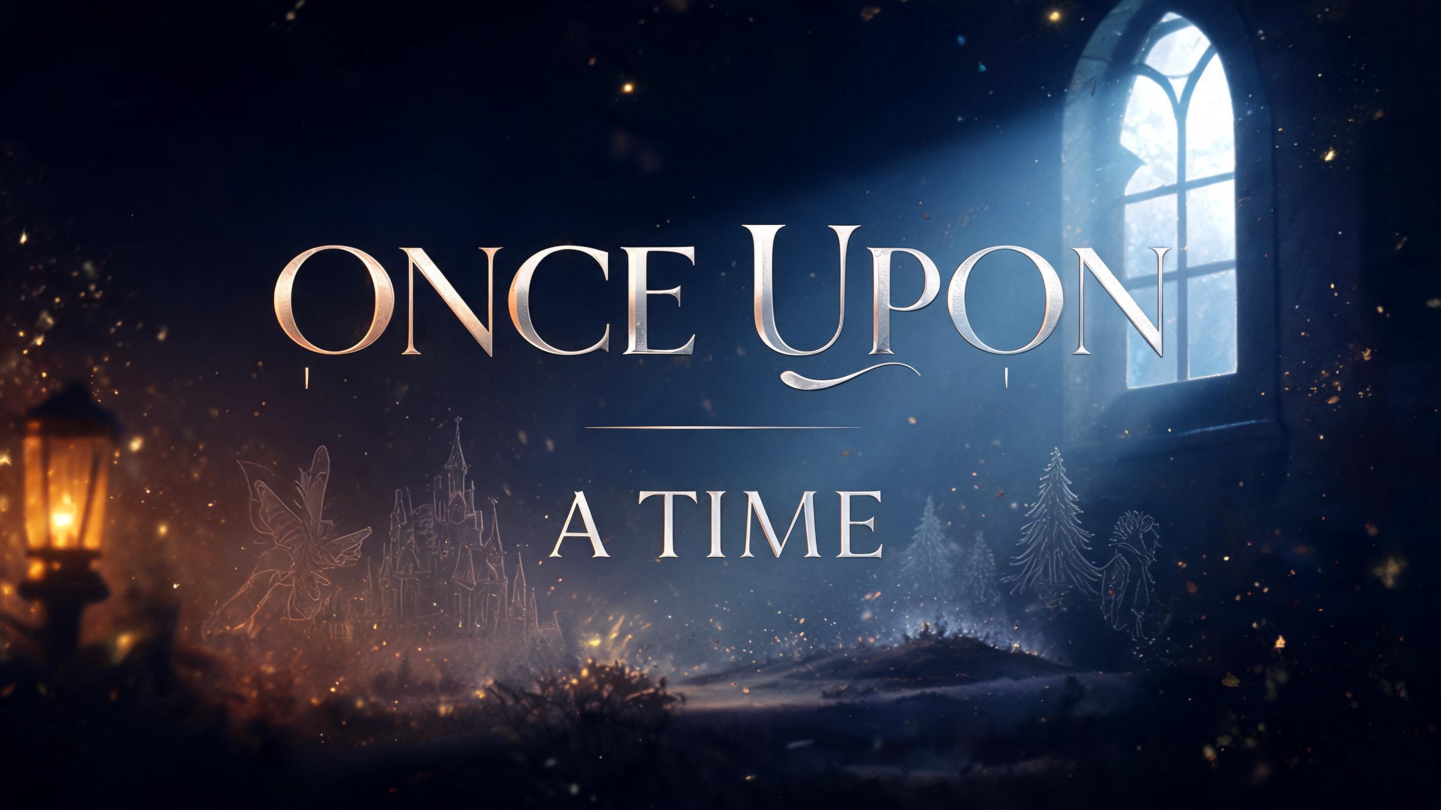 "ONCE UPON
A TIME" — Fairy Tale | AI Text Effect Generator