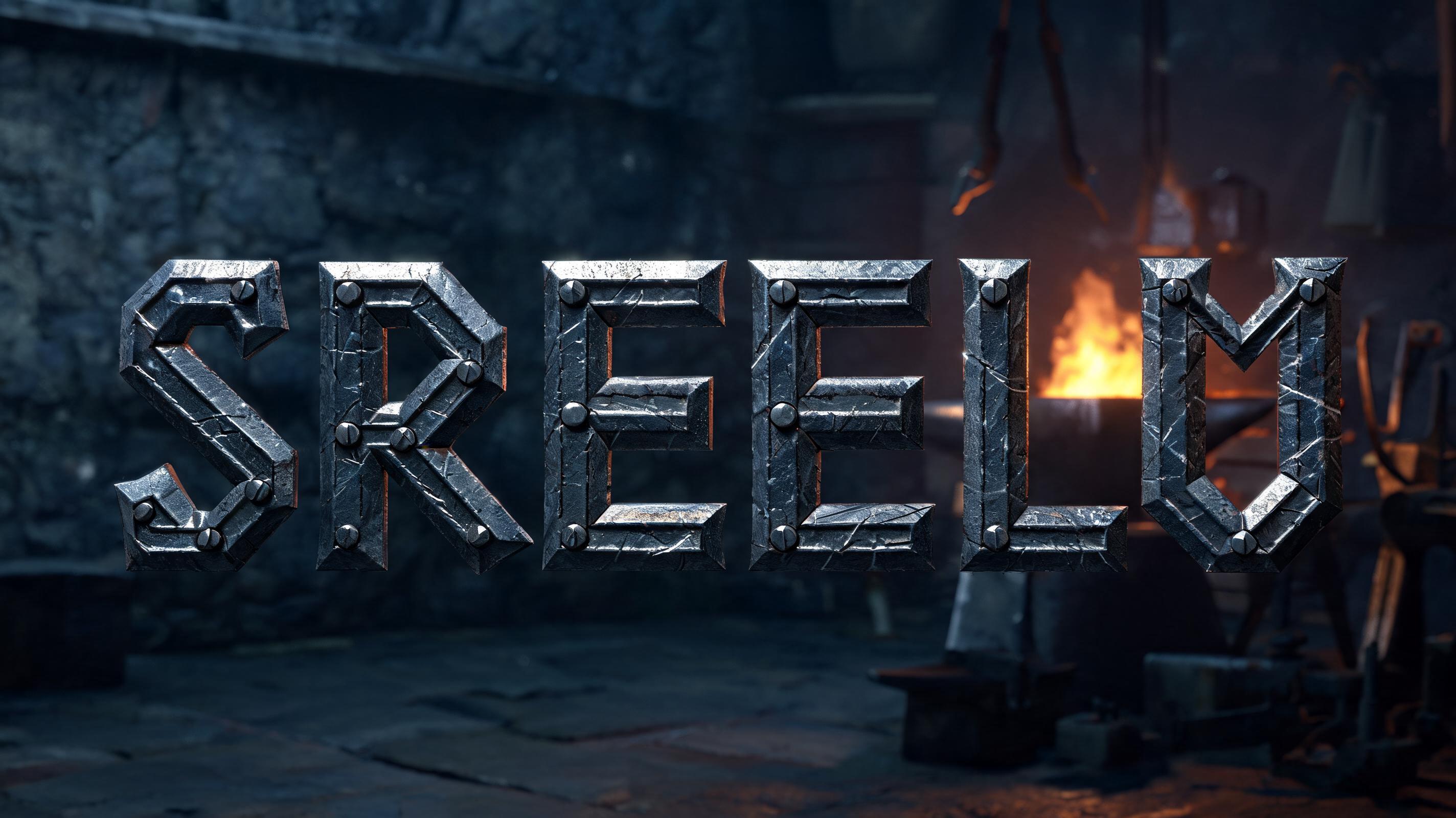 "SREELU" — Viking | AI Text Effect Generator