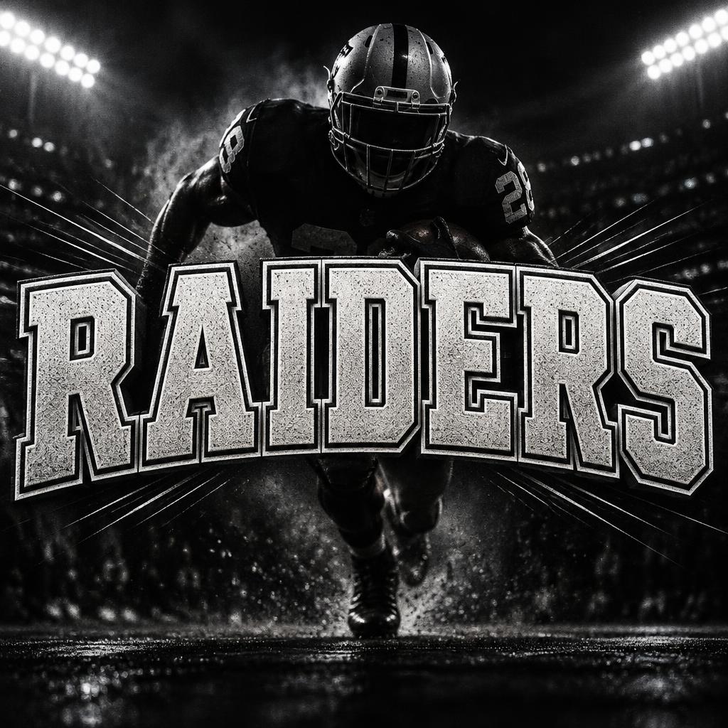 "RAIDERS" — Sports | AI Text Effect Generator