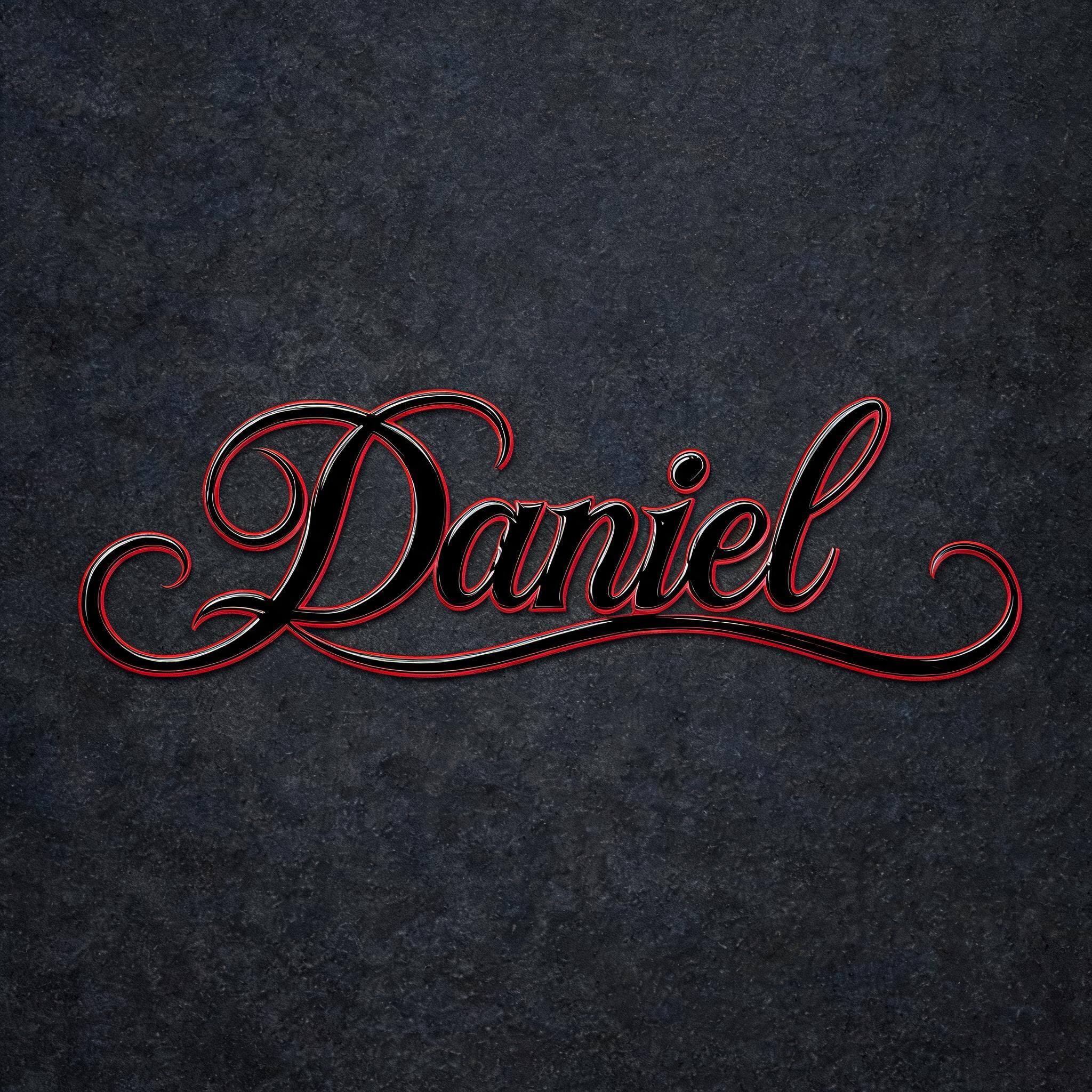 "Daniel" — Chicano | AI Text Effect Generator