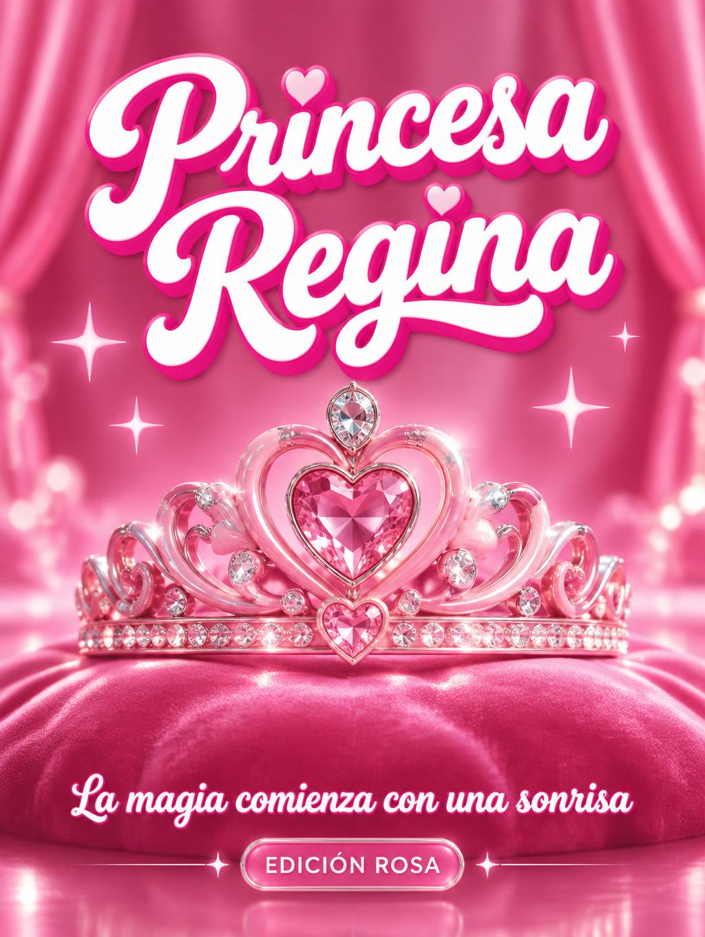 "Princesa Regina
La magia comienza con una sonrisa
EDICIÓN ROSA" — Barbie | AI Text Effect Generator