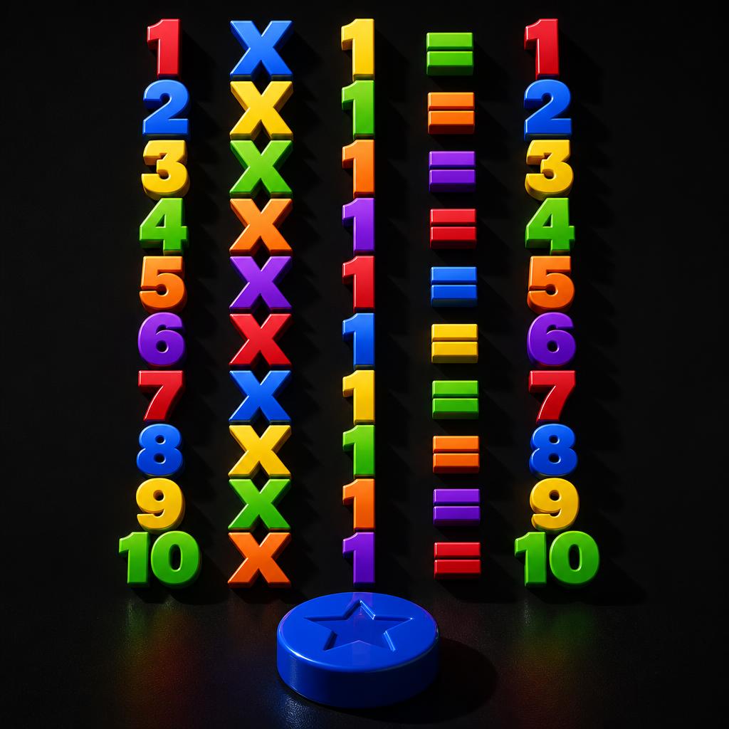 "1	X	1	=	1
2	X	1	=	2
3	X	1	=	3
4	X	1	=	4
5	X	1	=	5
6	X	1	=	6
7	X	1	=	7
8	X	1	=	8
9	X	1	=	9
10	X	1	=	10" — 3d Bold | AI Text Effect Generator