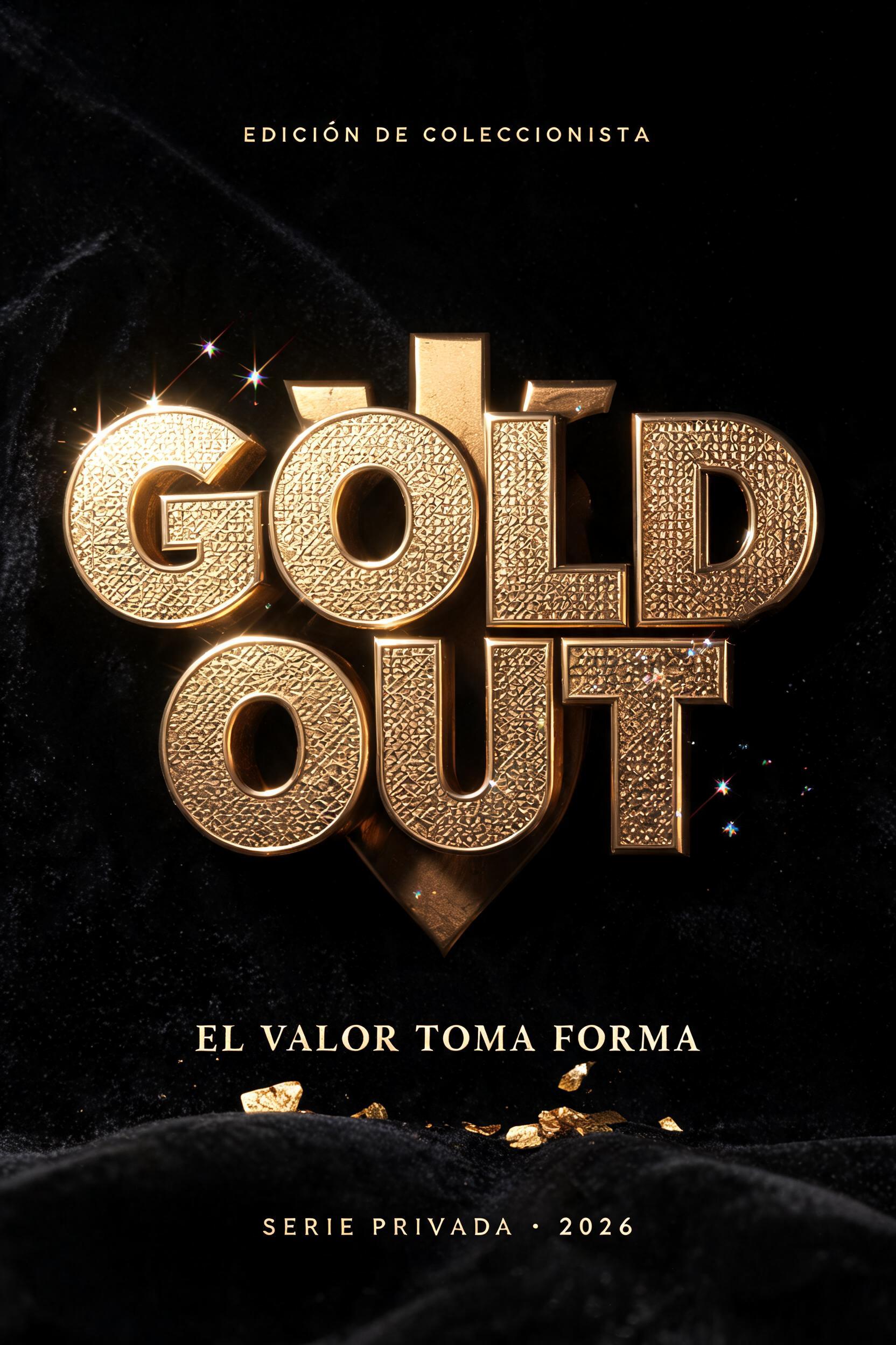 "GOLD OUT" — Luxury Gold | AI Text Effect Generator