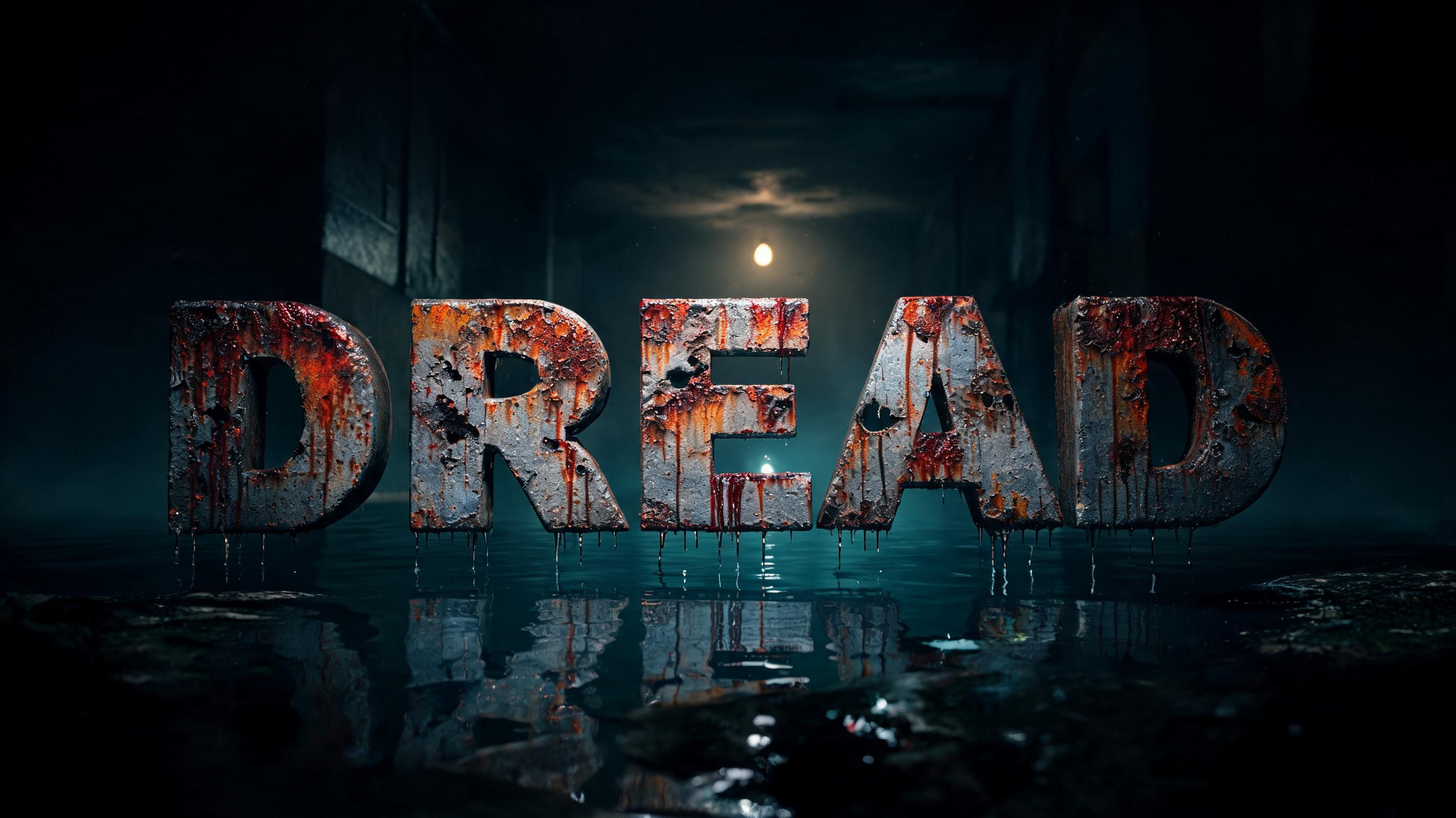 "DREAD" — Cinematic Horror | AI Text Effect Generator