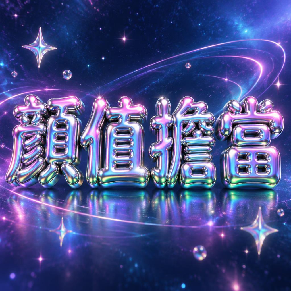 "顏值擔當" — Y2k | AI Text Effect Generator