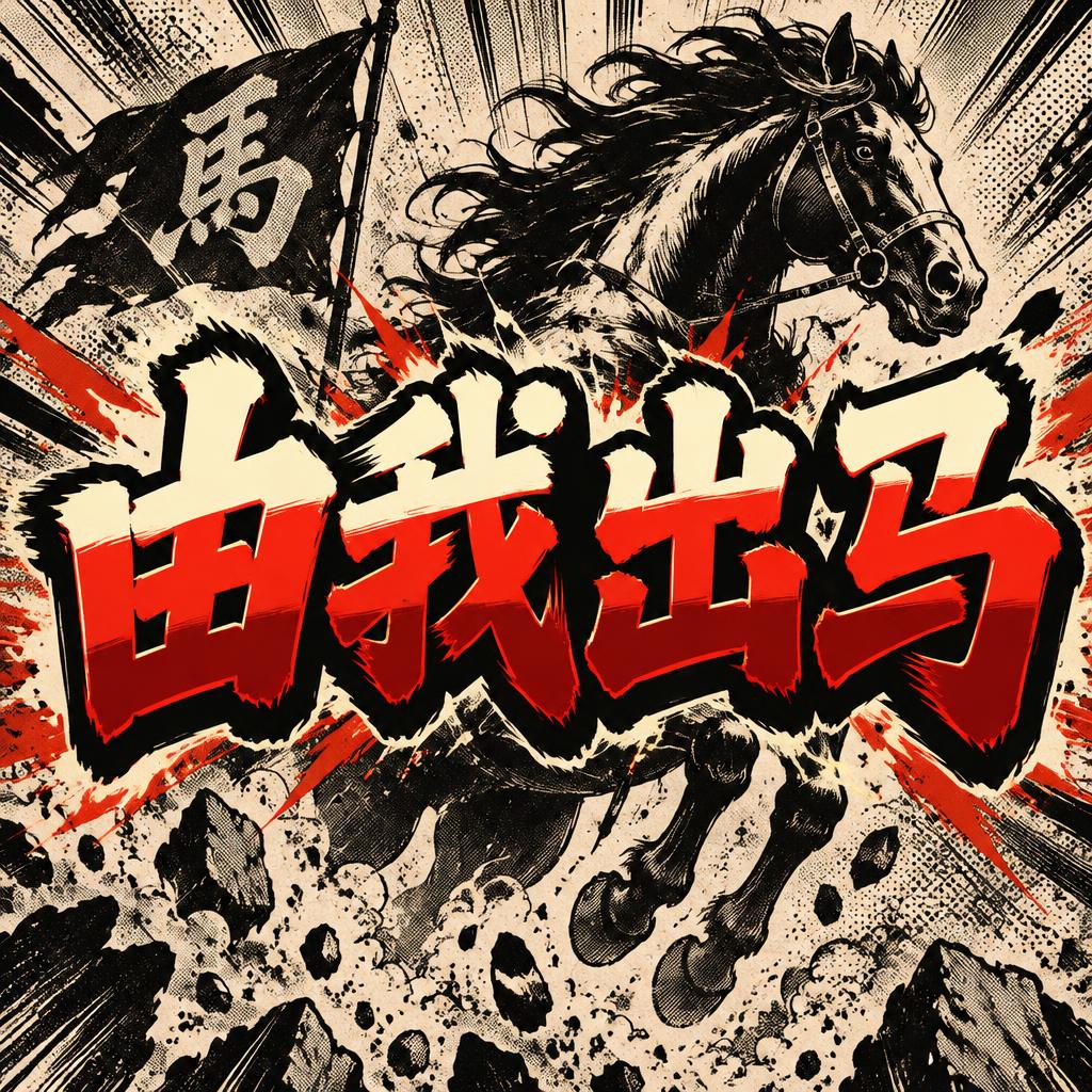 "由我出马" — Anime | AI Text Effect Generator