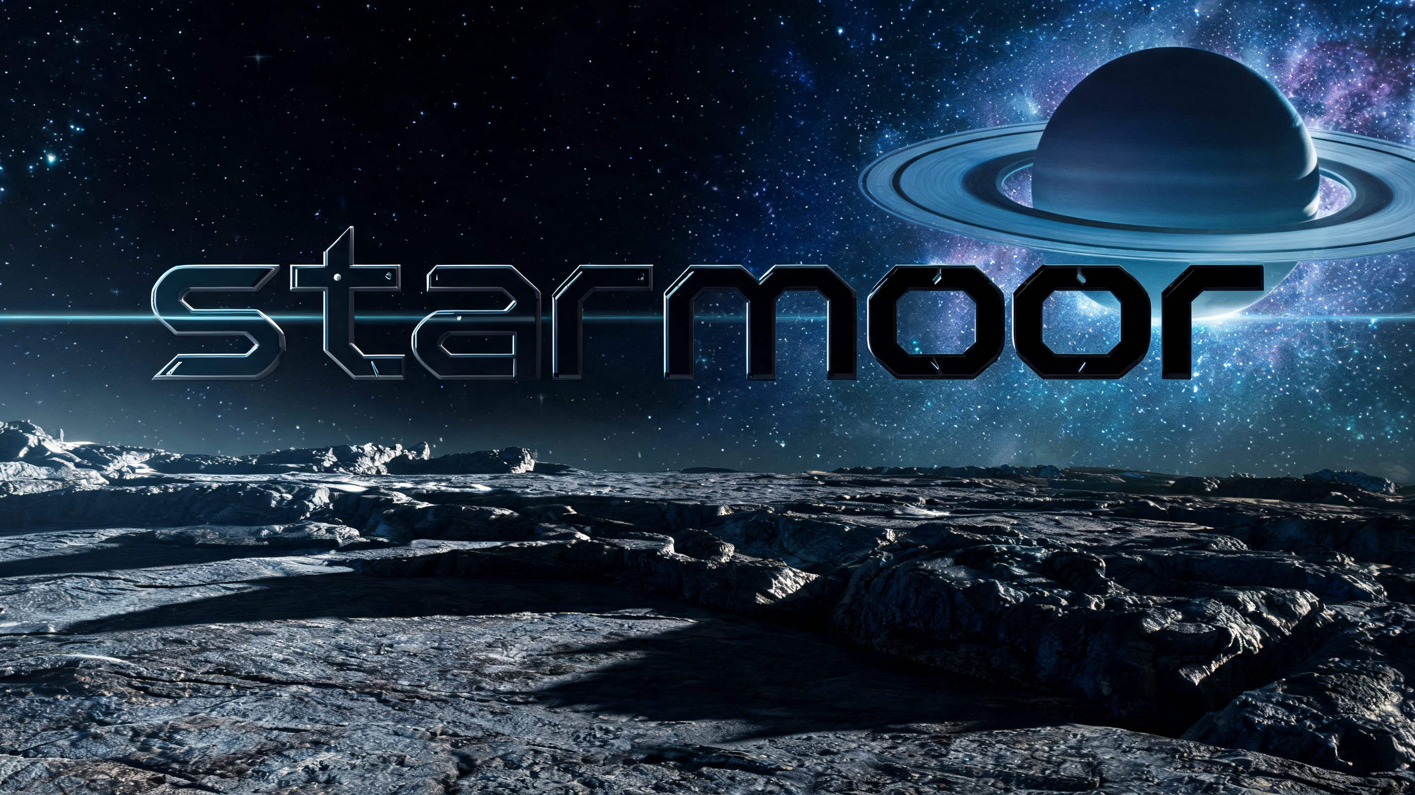 "starmoor" — Cinematic Scifi text effect