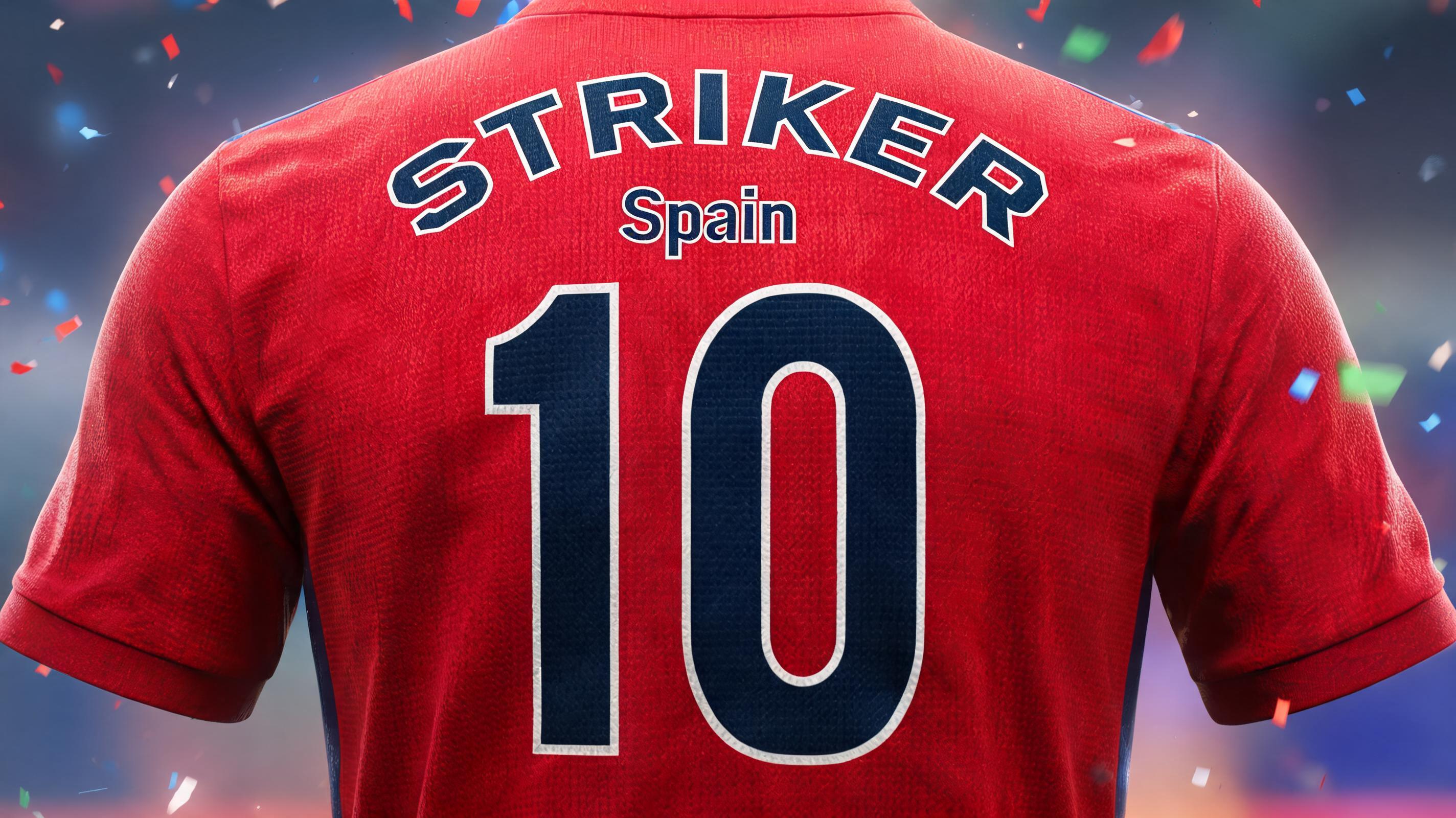 "STRIKER
Spain" — Sports Football | AI Text Effect Generator