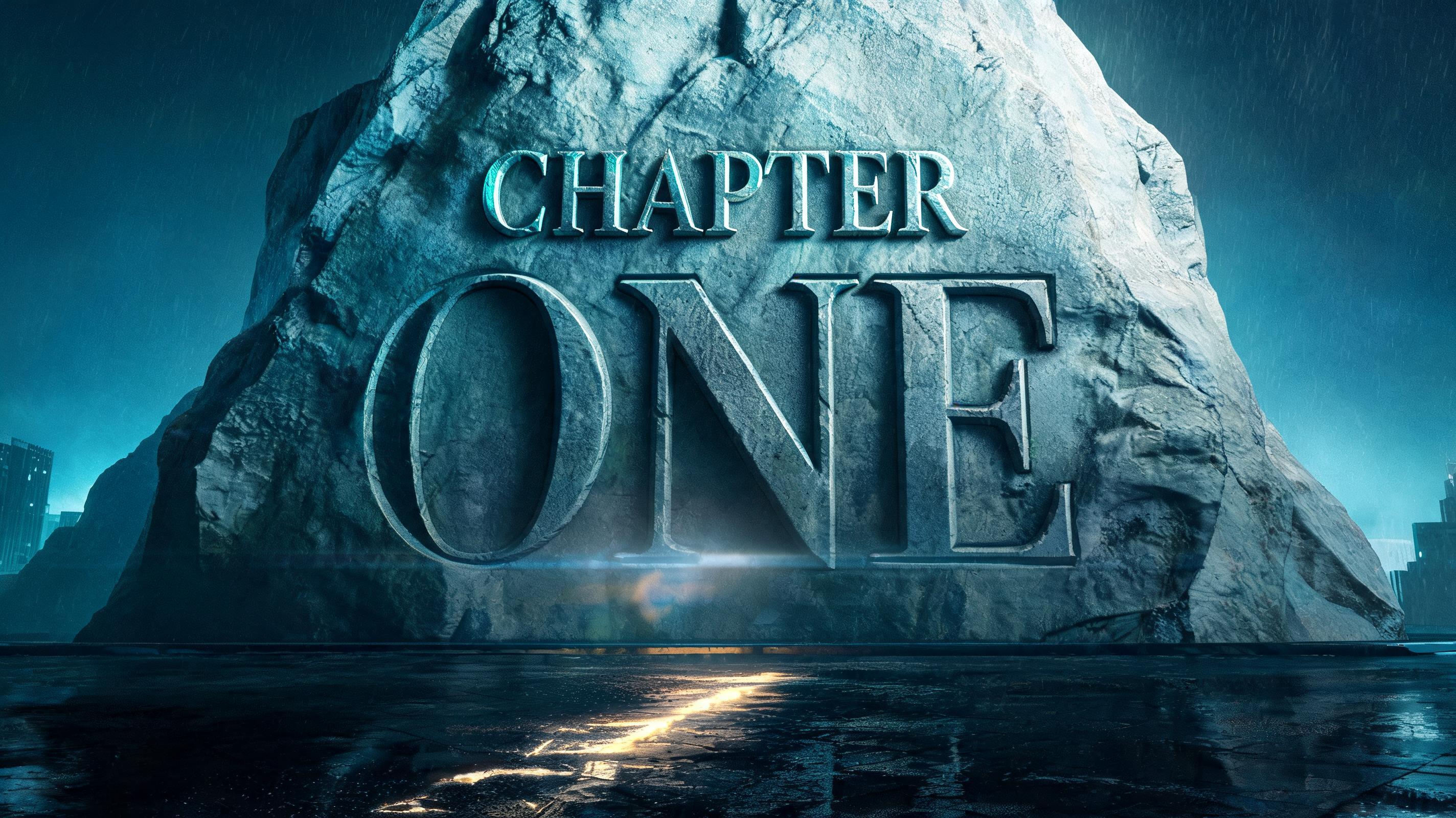 "CHAPTER ONE" — Cinematic Netflix | AI Text Effect Generator