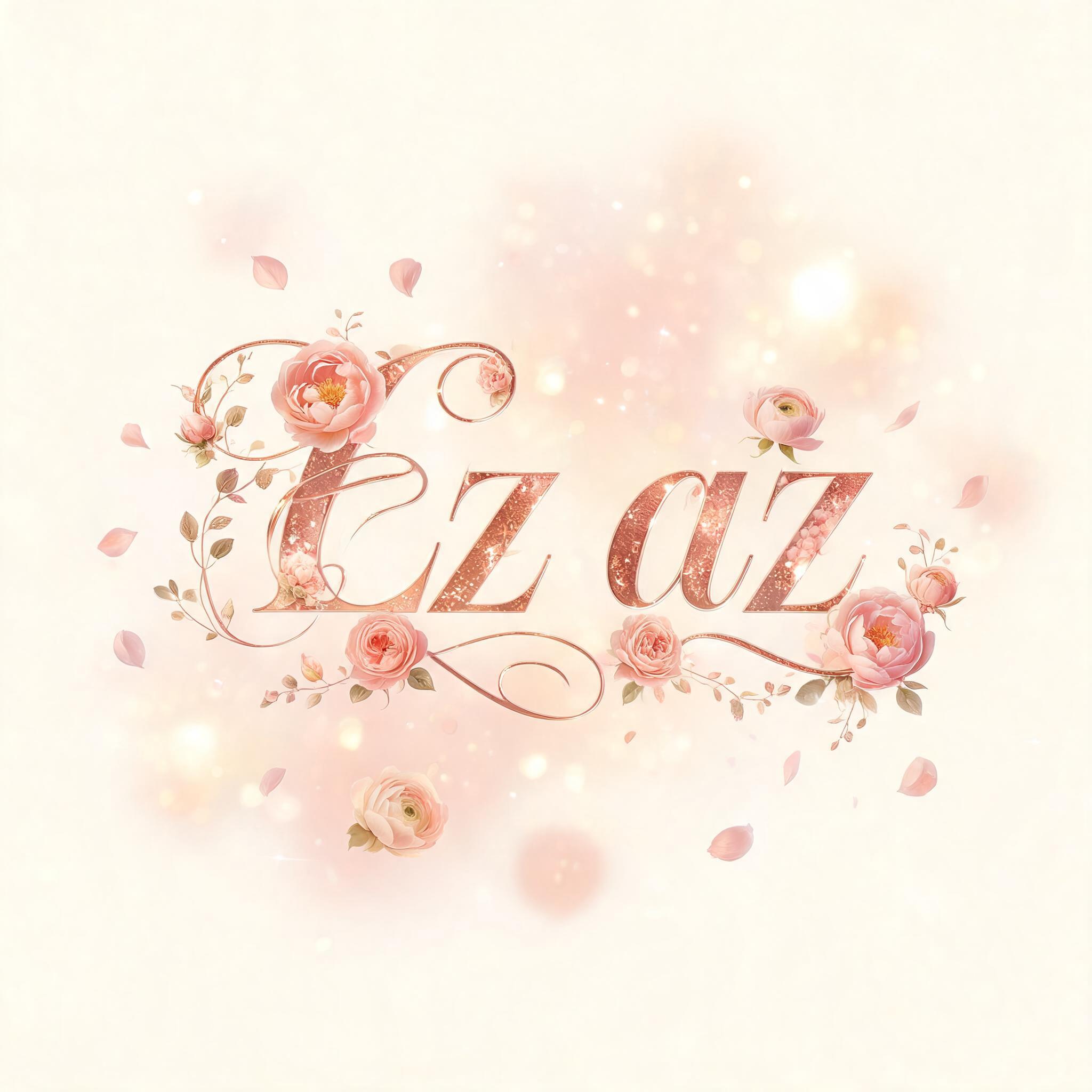 "Ez az" — Romantic Her text effect