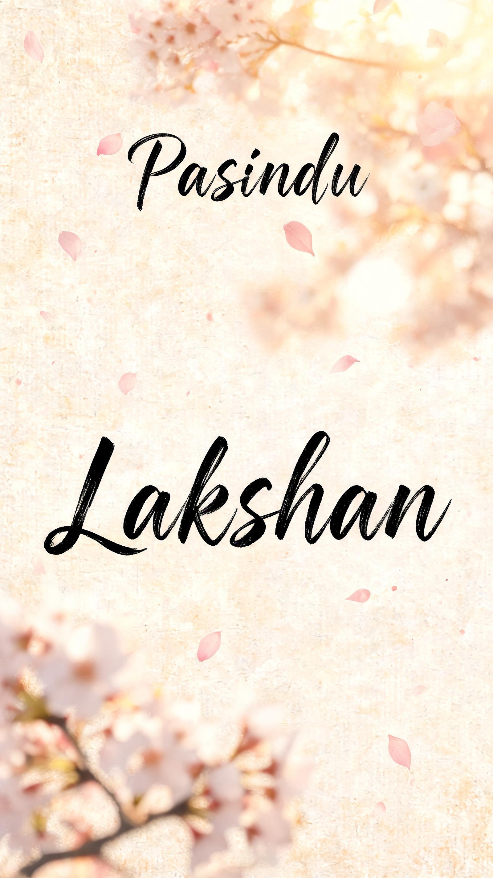 "Pasindu Lakshan" — Brush Japanese Ink | AI Text Effect Generator