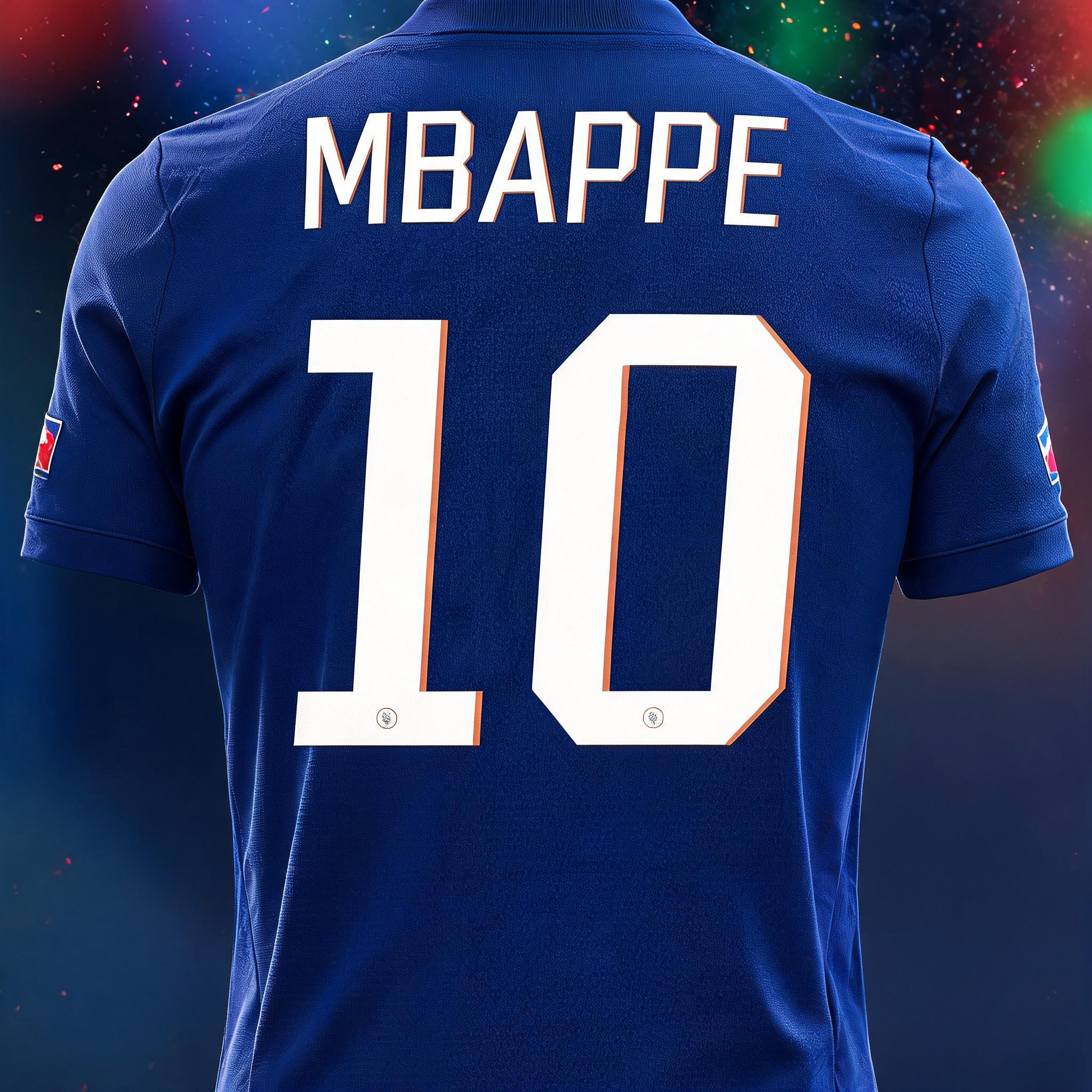 "MBAPPE
10" — Sports Football | AI Text Effect Generator
