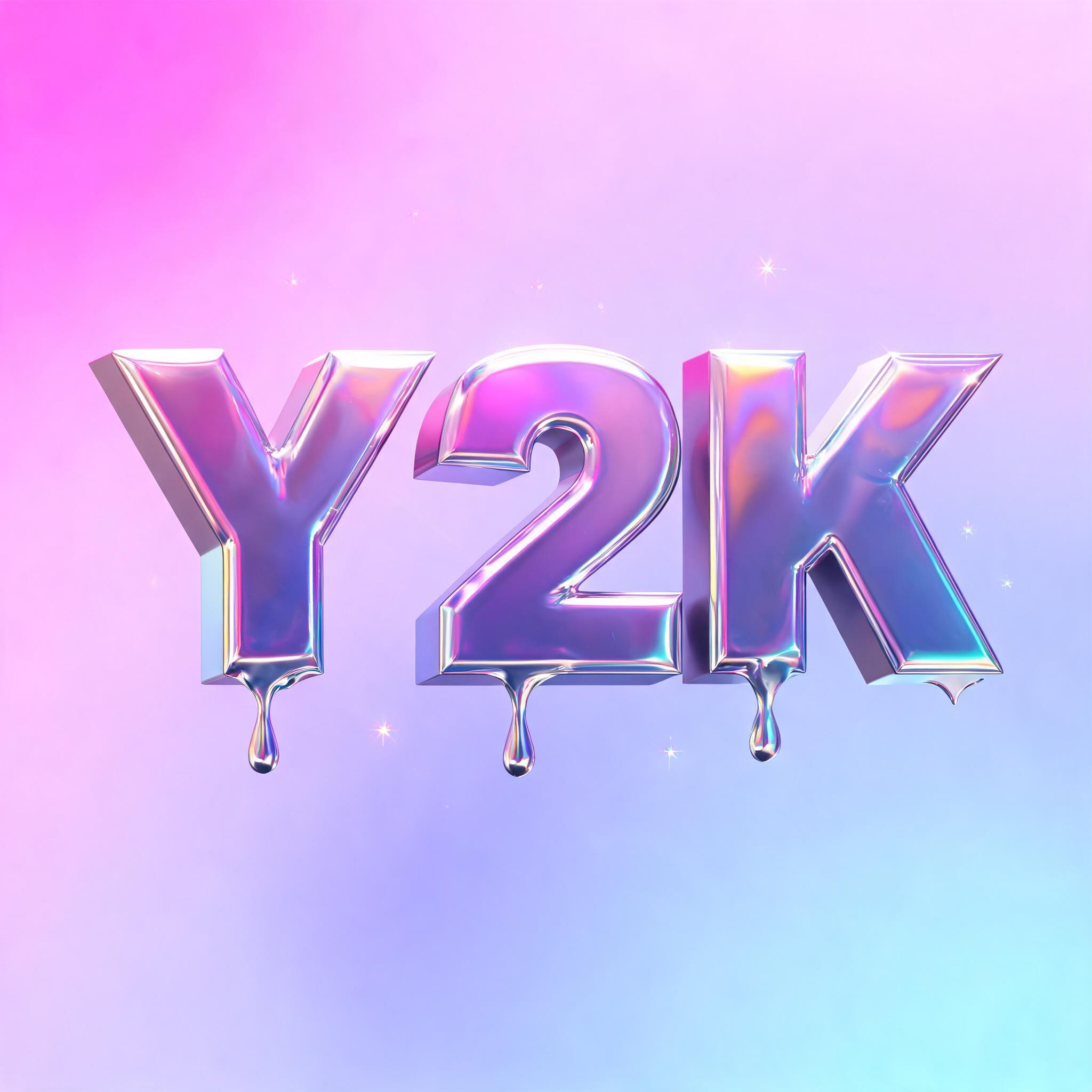 "Y2K" — Y2k Liquid | AI Text Effect Generator