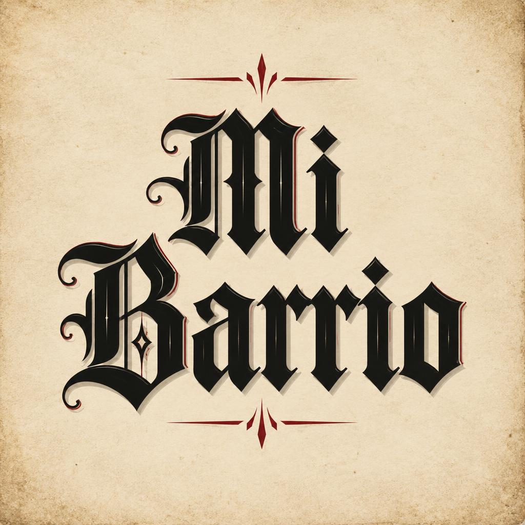 "Mi
Barrio" — Chicano | AI Text Effect Generator