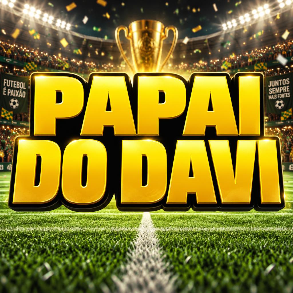 "PAPAI DO DAVI" — Sports Football | AI Text Effect Generator