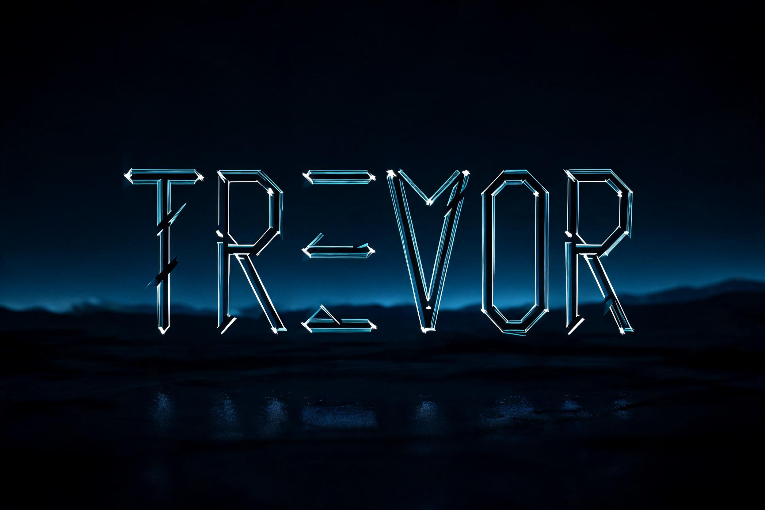 "Trevor" — Viking Runic | AI Text Effect Generator