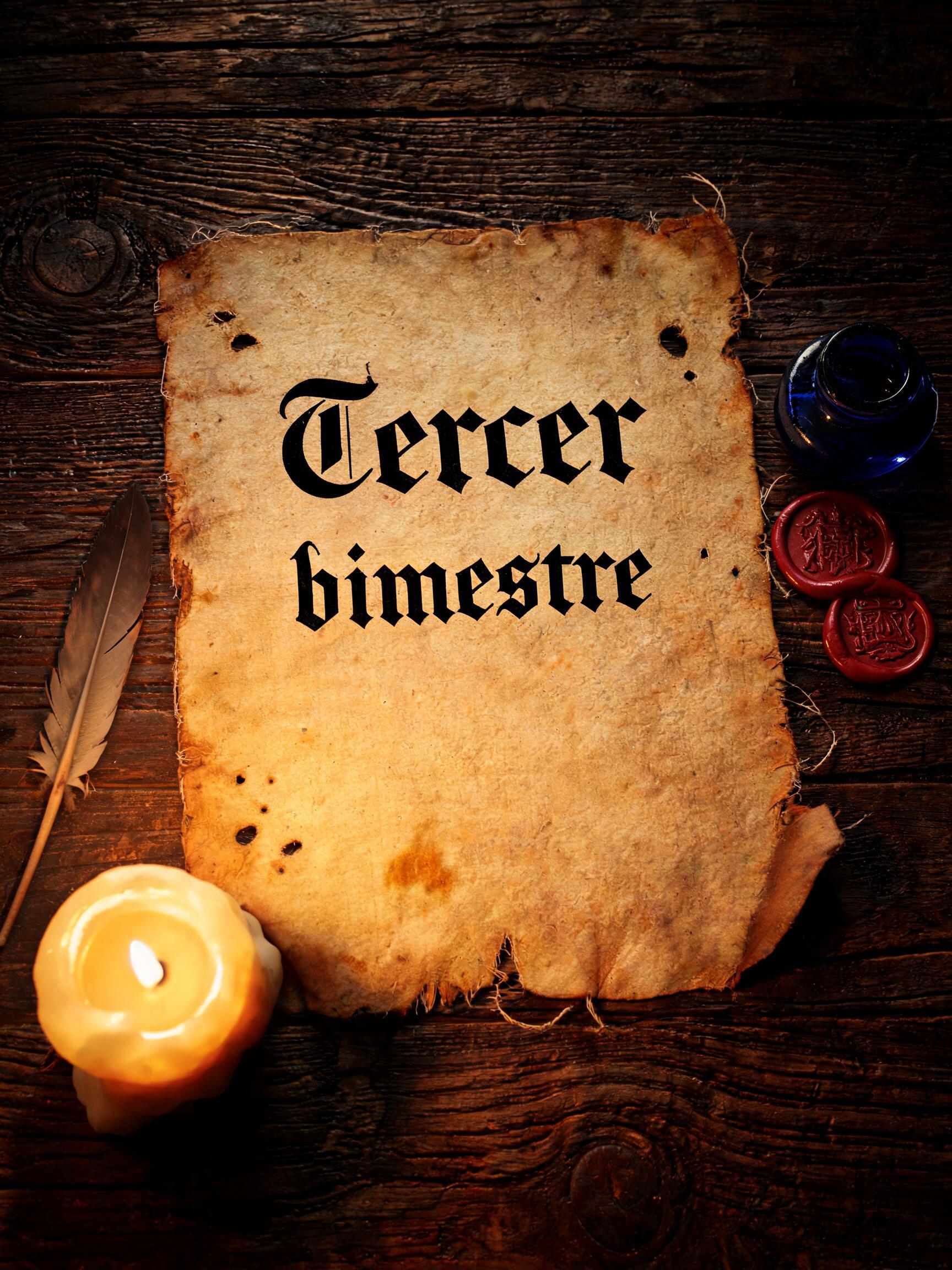 "Tercer bimestre" —  | AI Text Effect Generator