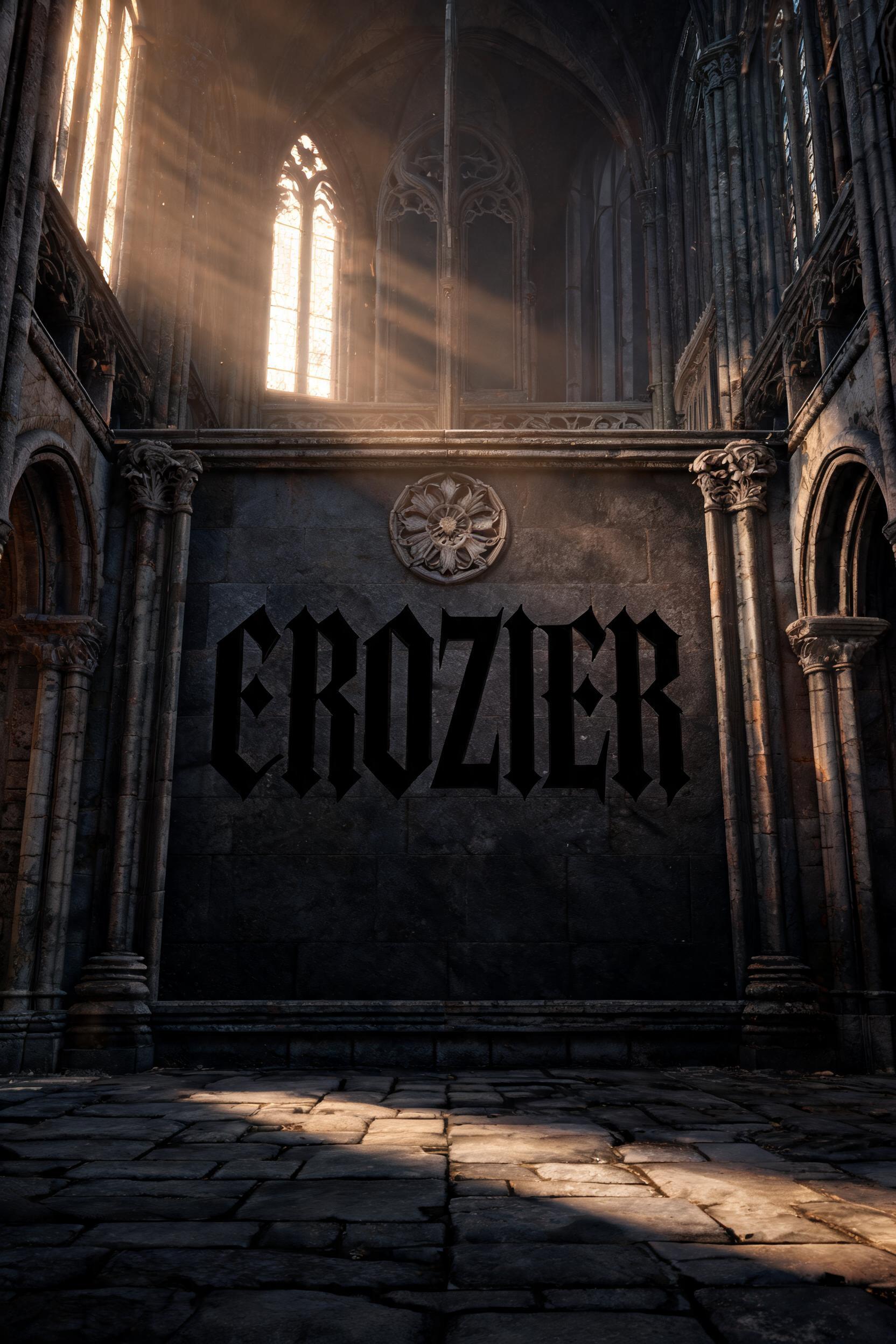 "Crozier" —  | AI Text Effect Generator