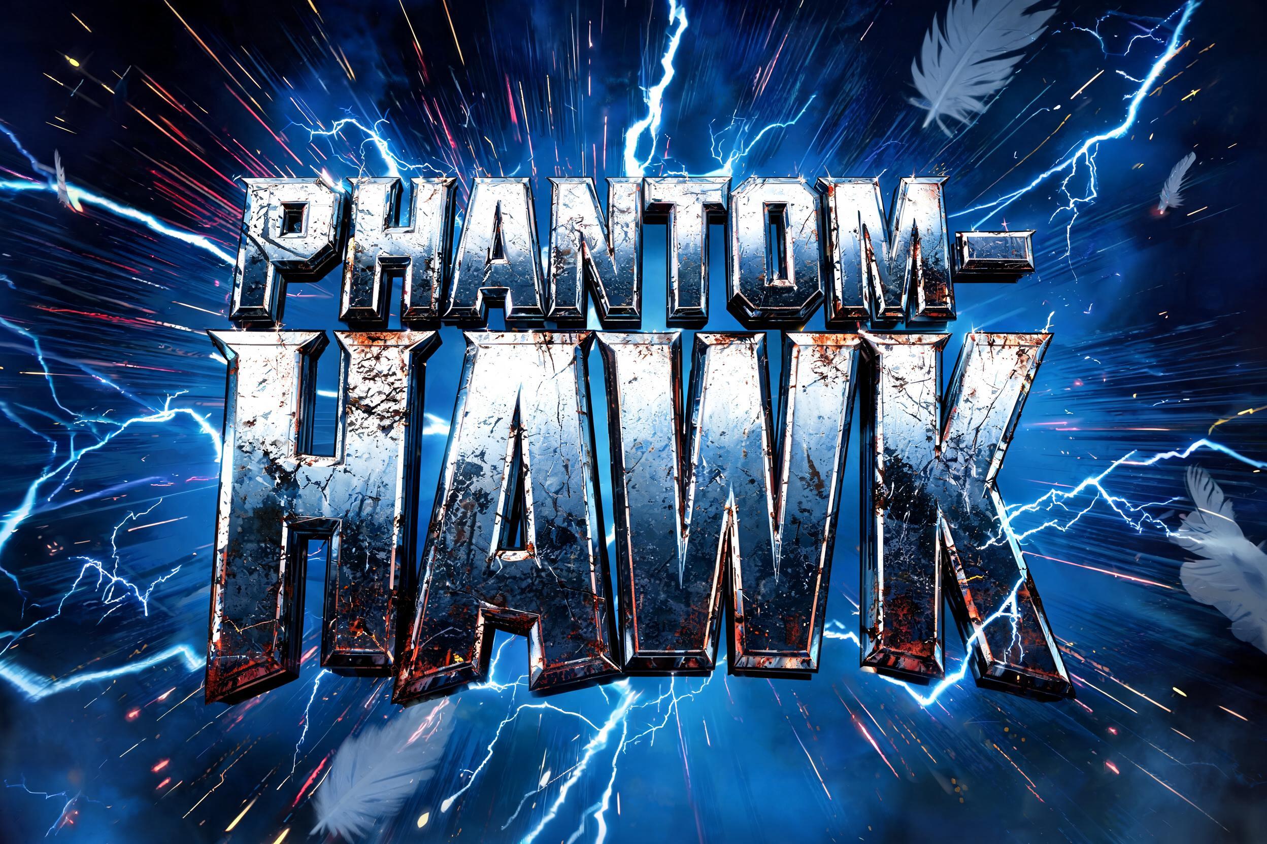"Phantom-Hawk" — Superhero | AI Text Effect Generator