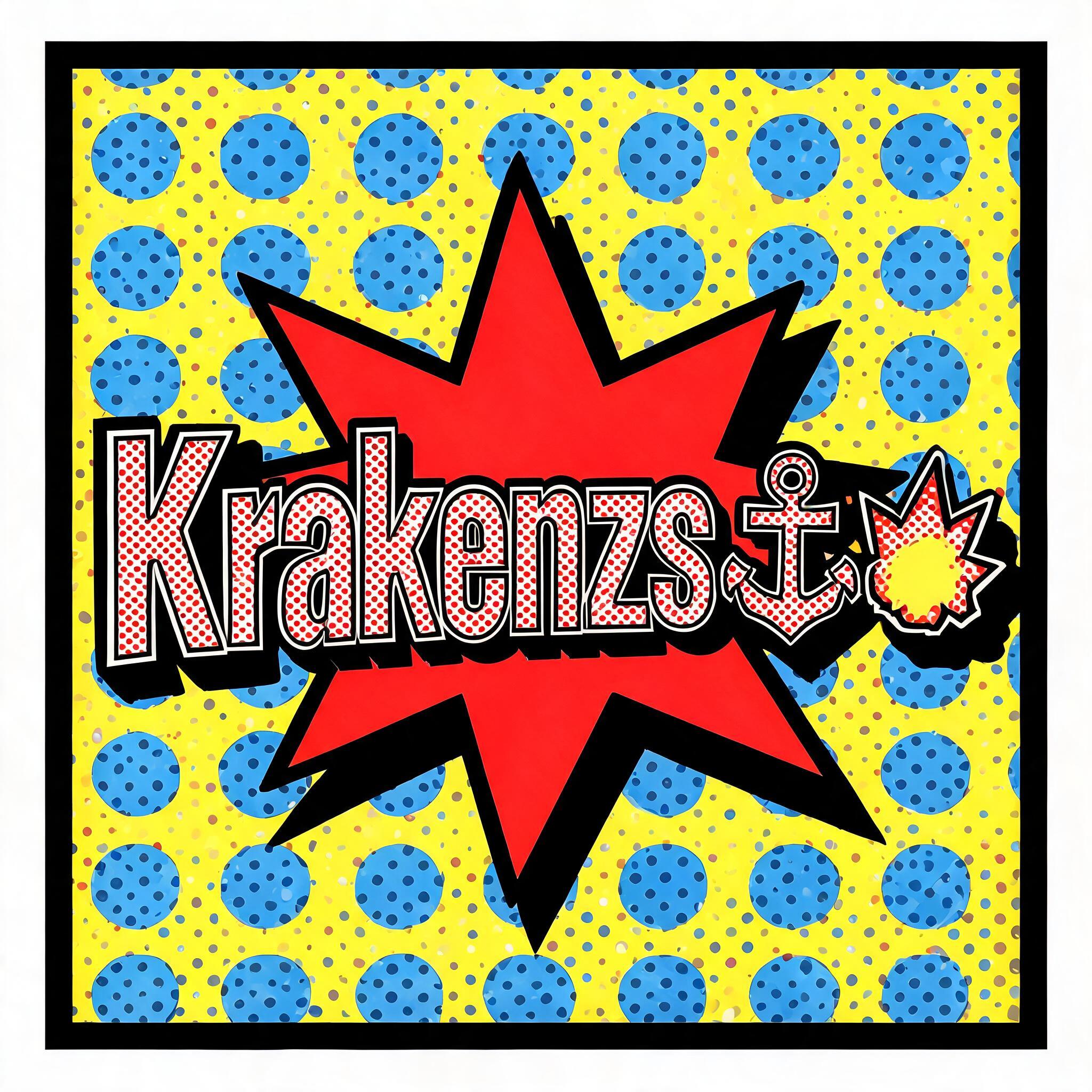 "Krakenzs⚓💥" — Pop Art | AI Text Effect Generator