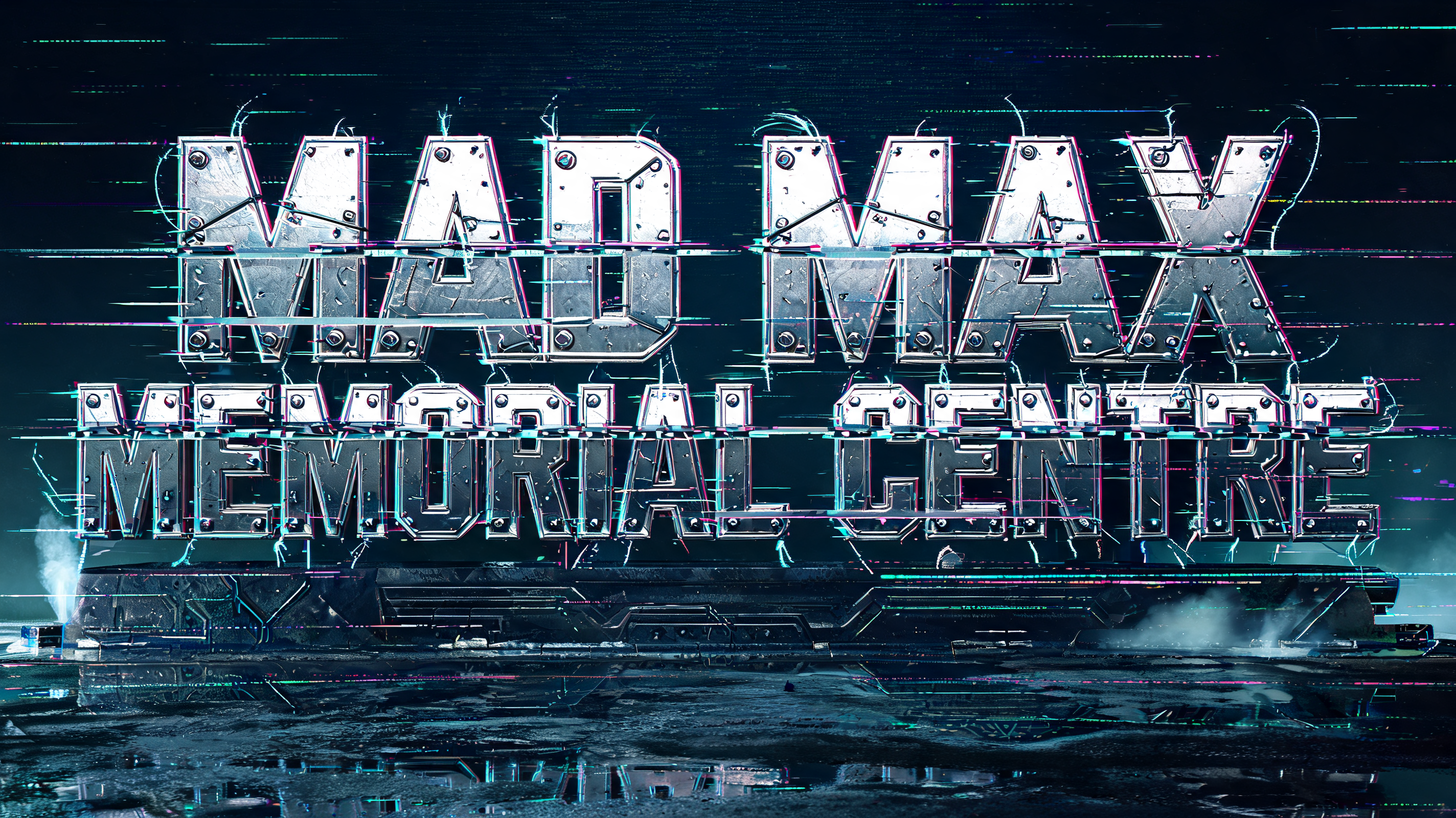 "MAD MAX MEMORIAL CENTRE" — Cyberpunk | AI Text Effect Generator