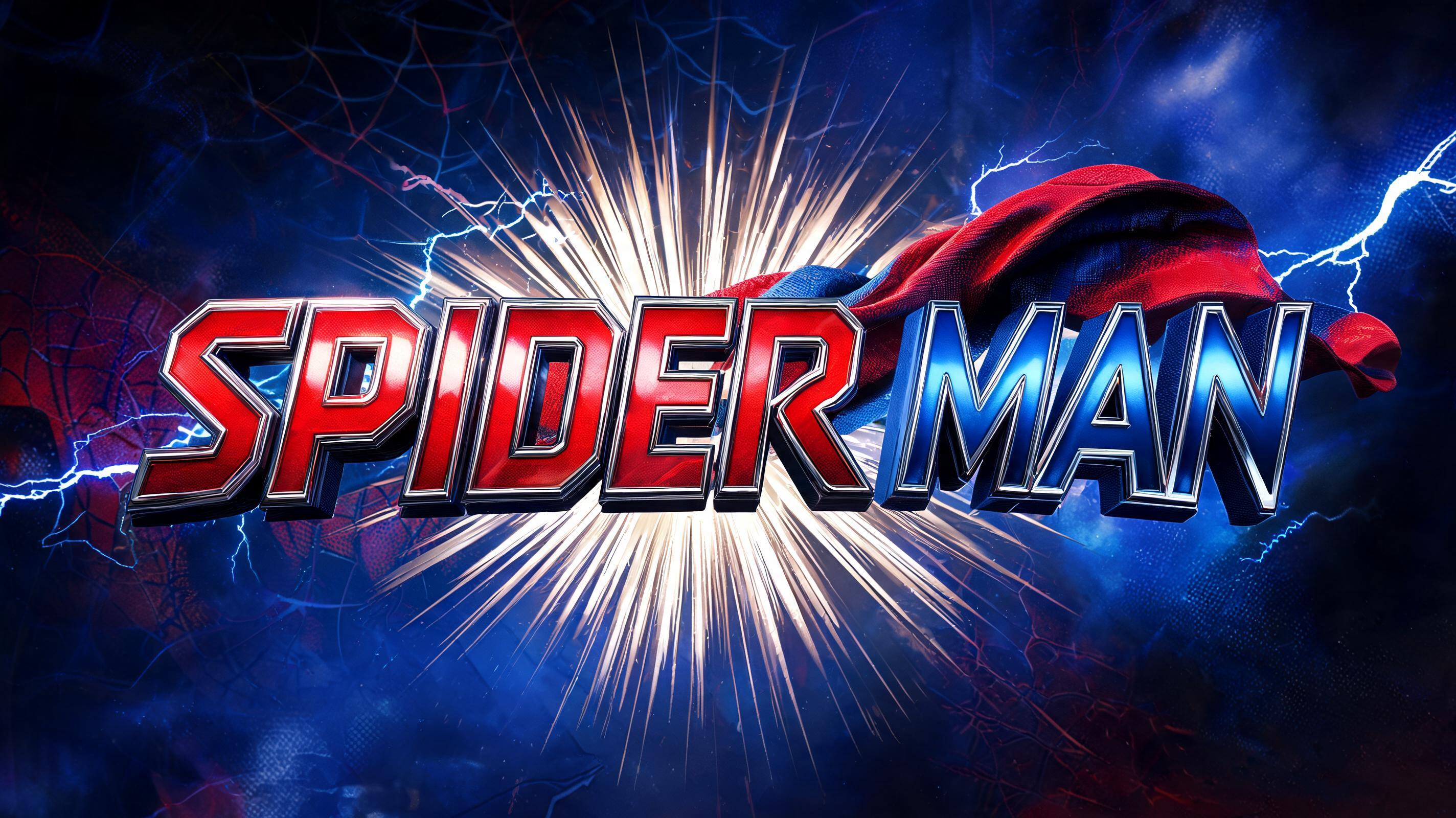 "Spider man" — Superhero | AI Text Effect Generator