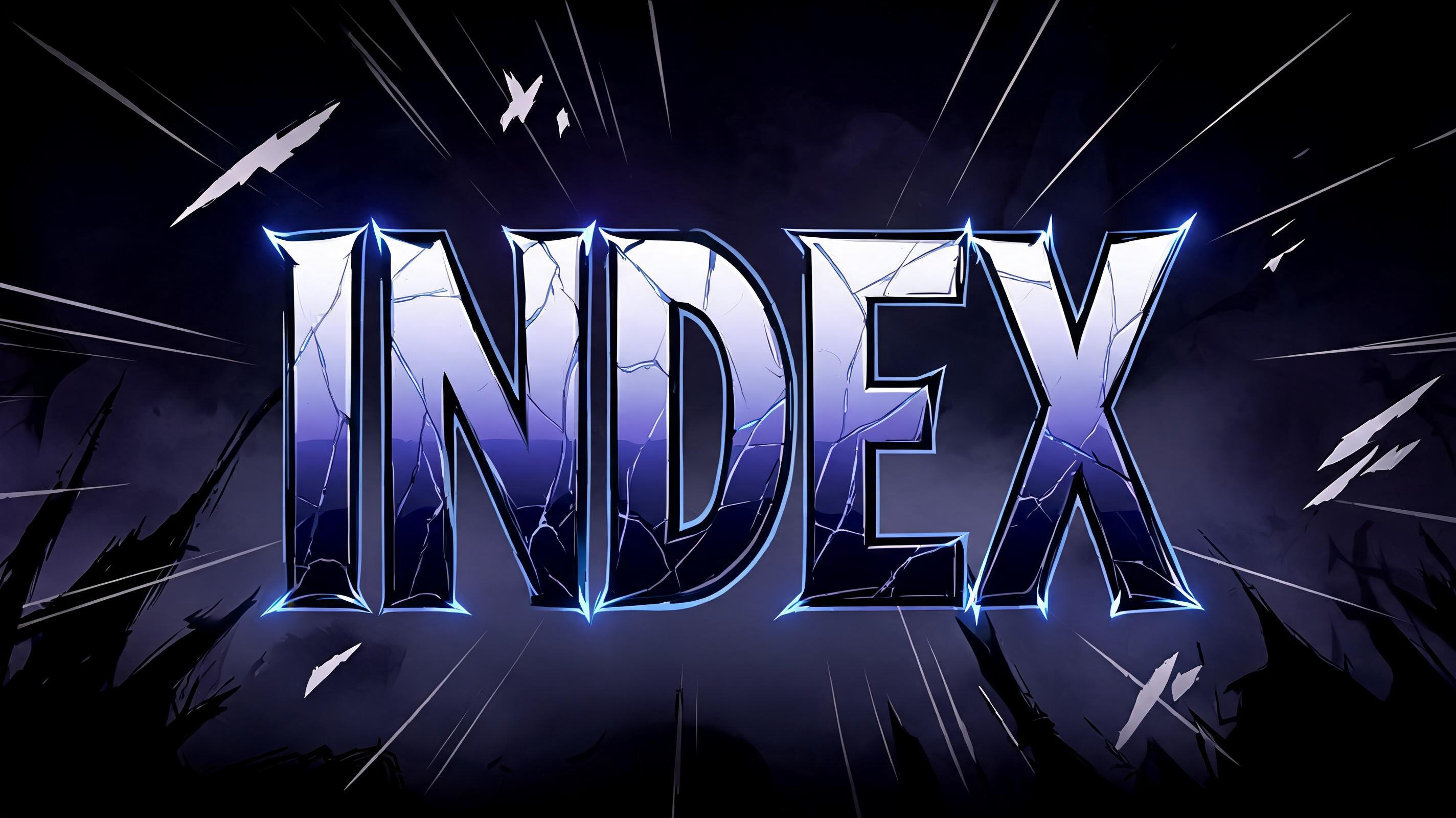 "INDEX" — Anime | AI Text Effect Generator