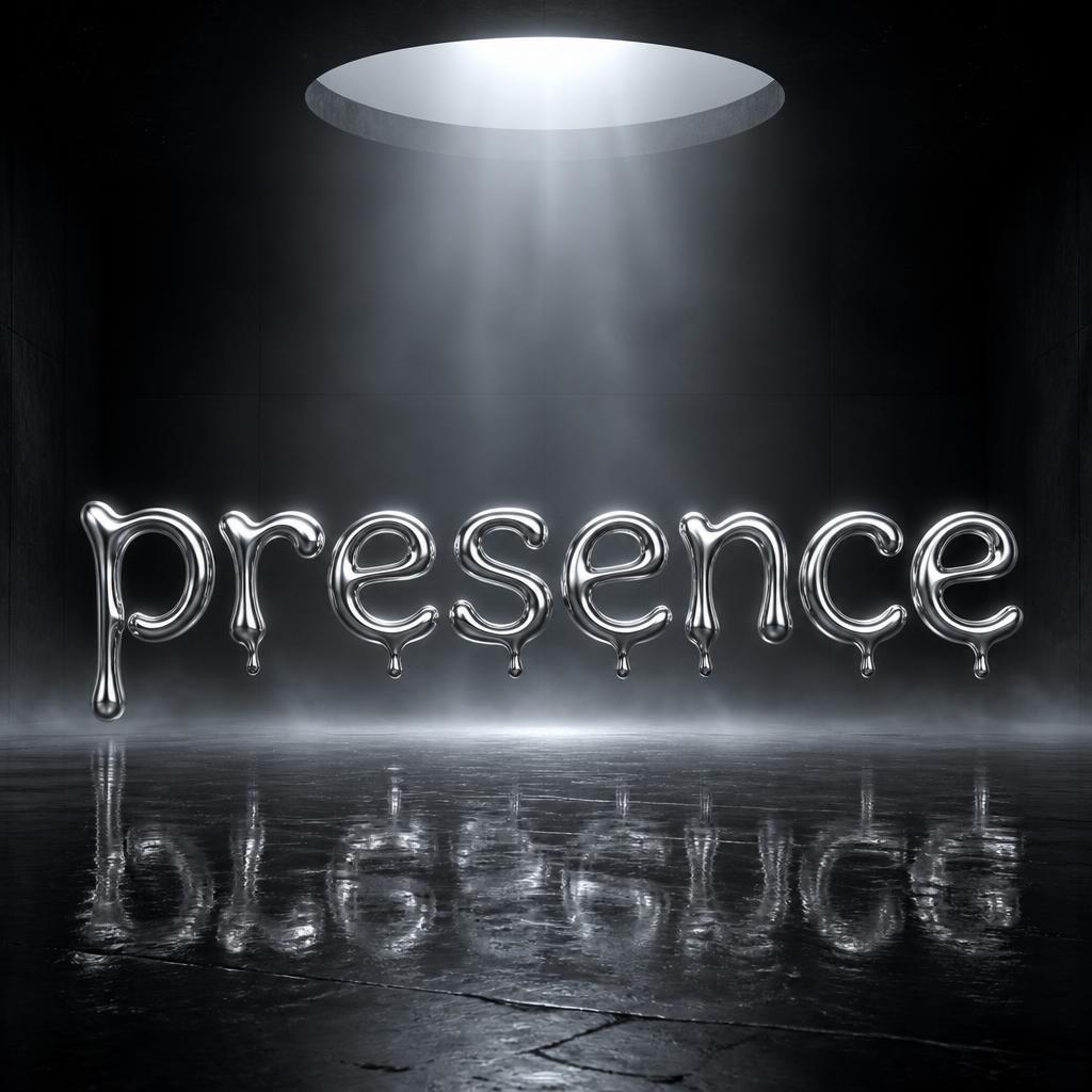 "presence" —  | AI Text Effect Generator