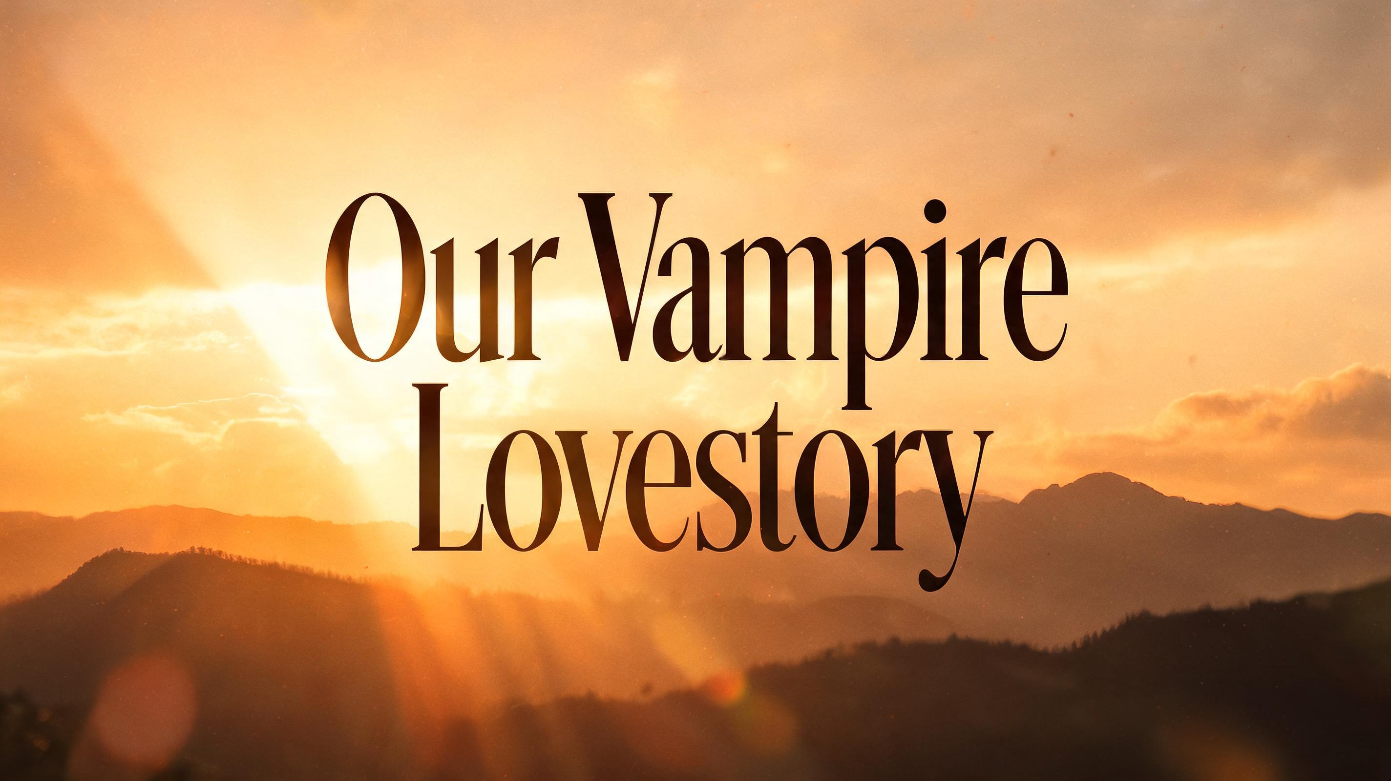 "Our Vampire Lovestory" — Cinematic | AI Text Effect Generator