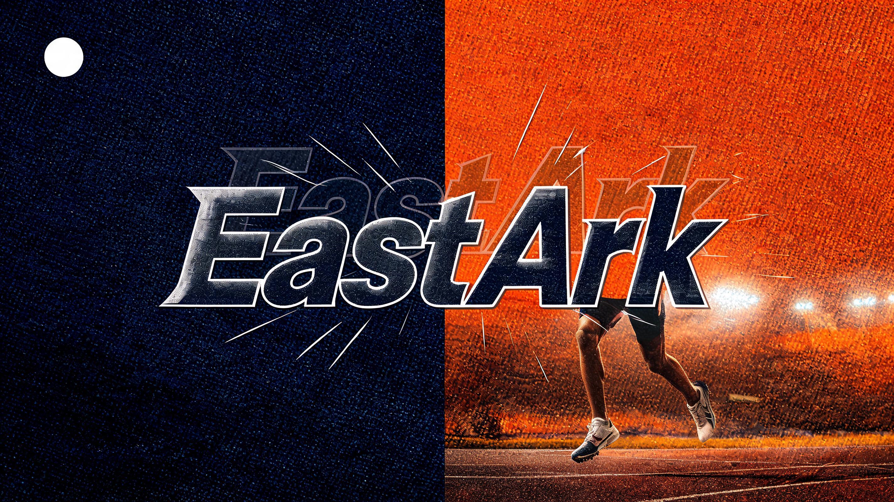 "EastArk" — Sports | AI Text Effect Generator