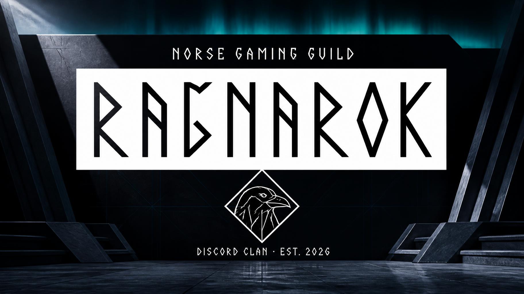 RAGNAROK
NORSE GAMING GUILD
DISCORD CLAN · EST. 2026