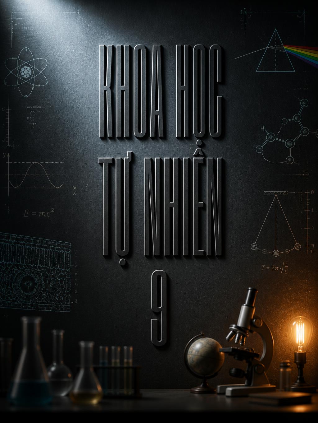 "KHOA HỌC TỰ NHIÊN 9" —  | AI Text Effect Generator