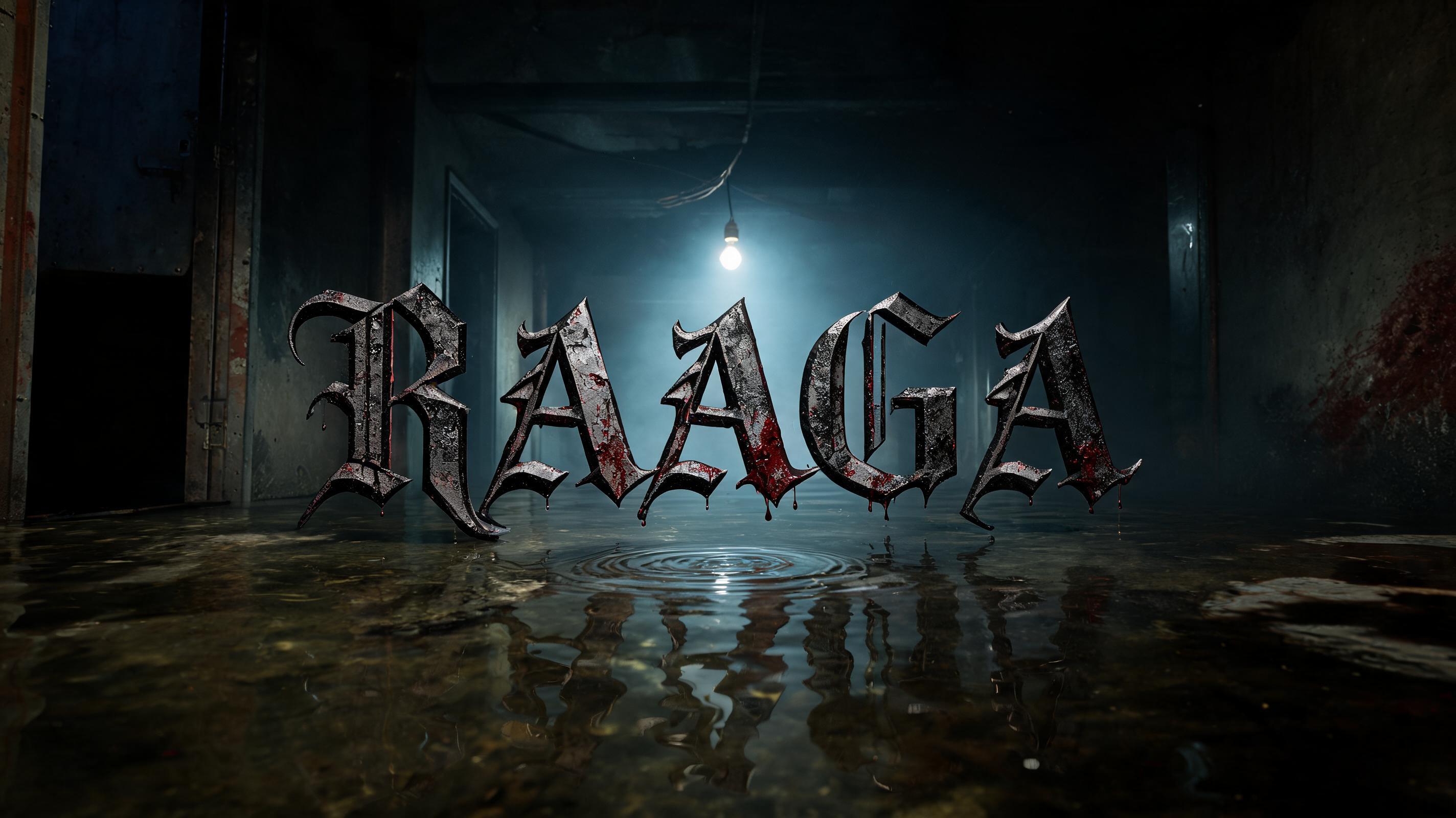 "RAAGA
" — Cinematic Horror | AI Text Effect Generator