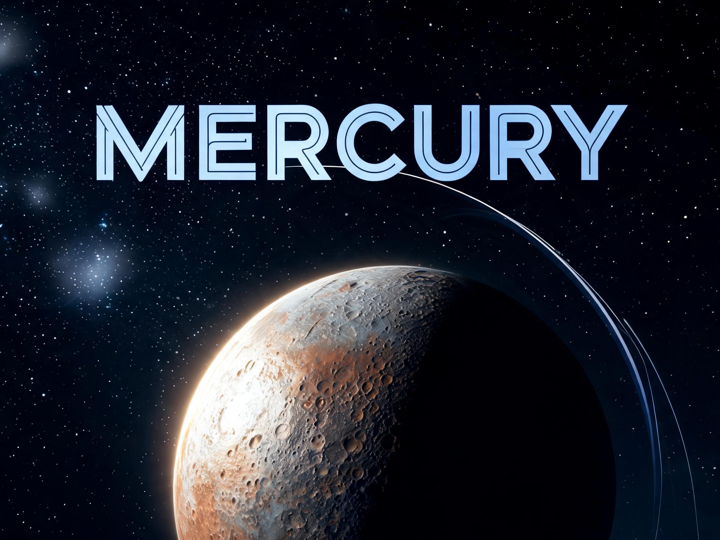 "Mercury" —  | AI Text Effect Generator