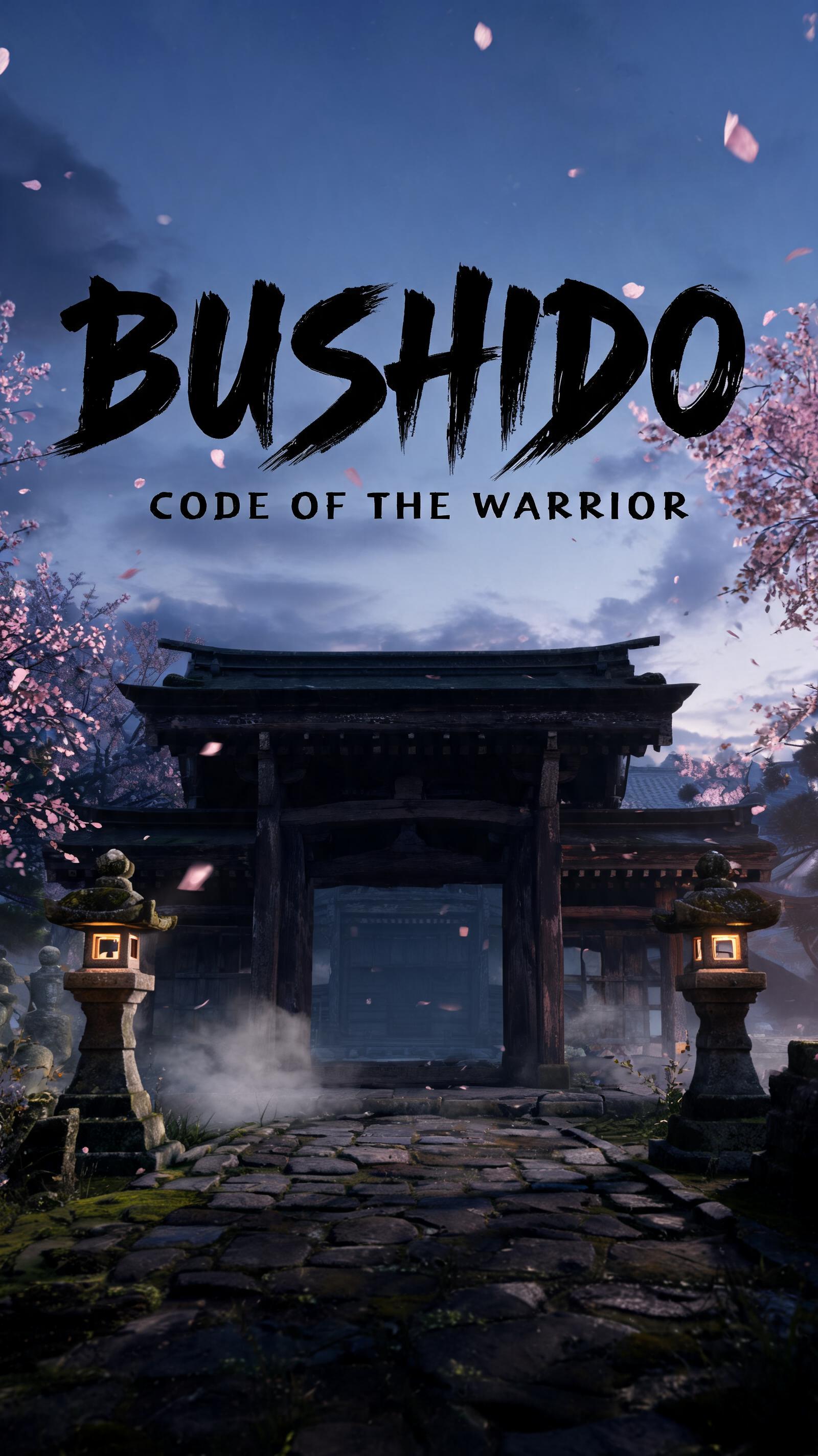 "BUSHIDO
CODE OF THE WARRIOR" — Brush Japanese Ink | AI Text Effect Generator