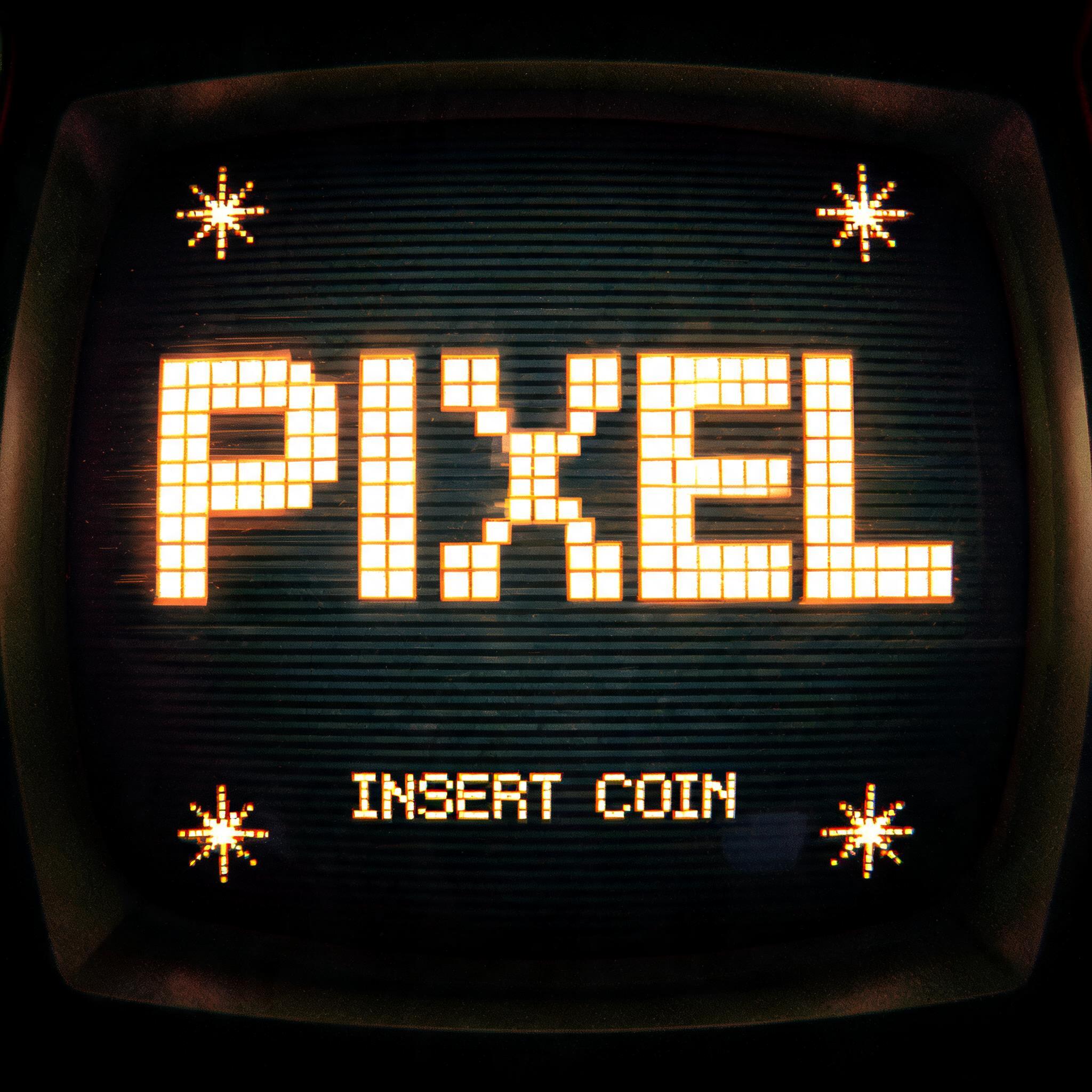 "PIXEL" — Pixel Art | AI Text Effect Generator