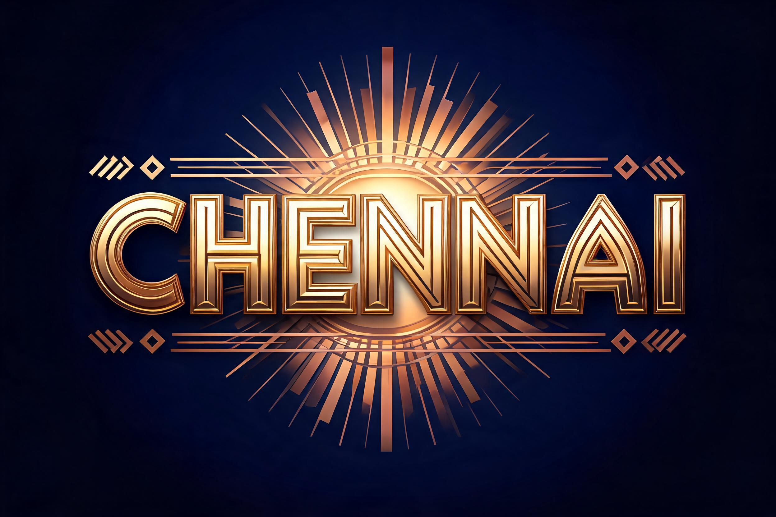"Chennai " —  | AI Text Effect Generator